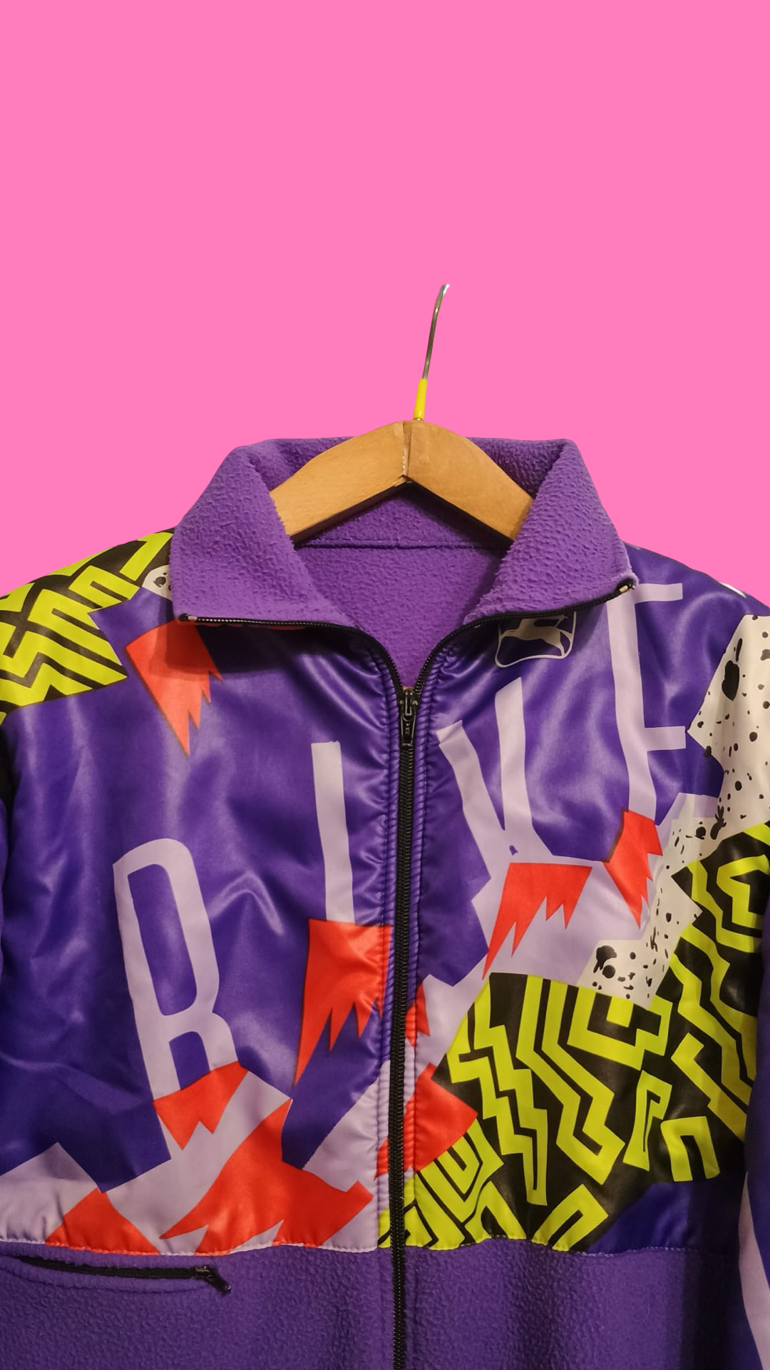 Vintage Multicolor Fantasy 90's Fleece Unisex Size M