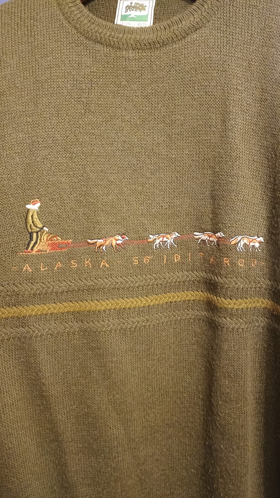 Vintage Multicolor Fantasy 90's Sweater Unisex Size L