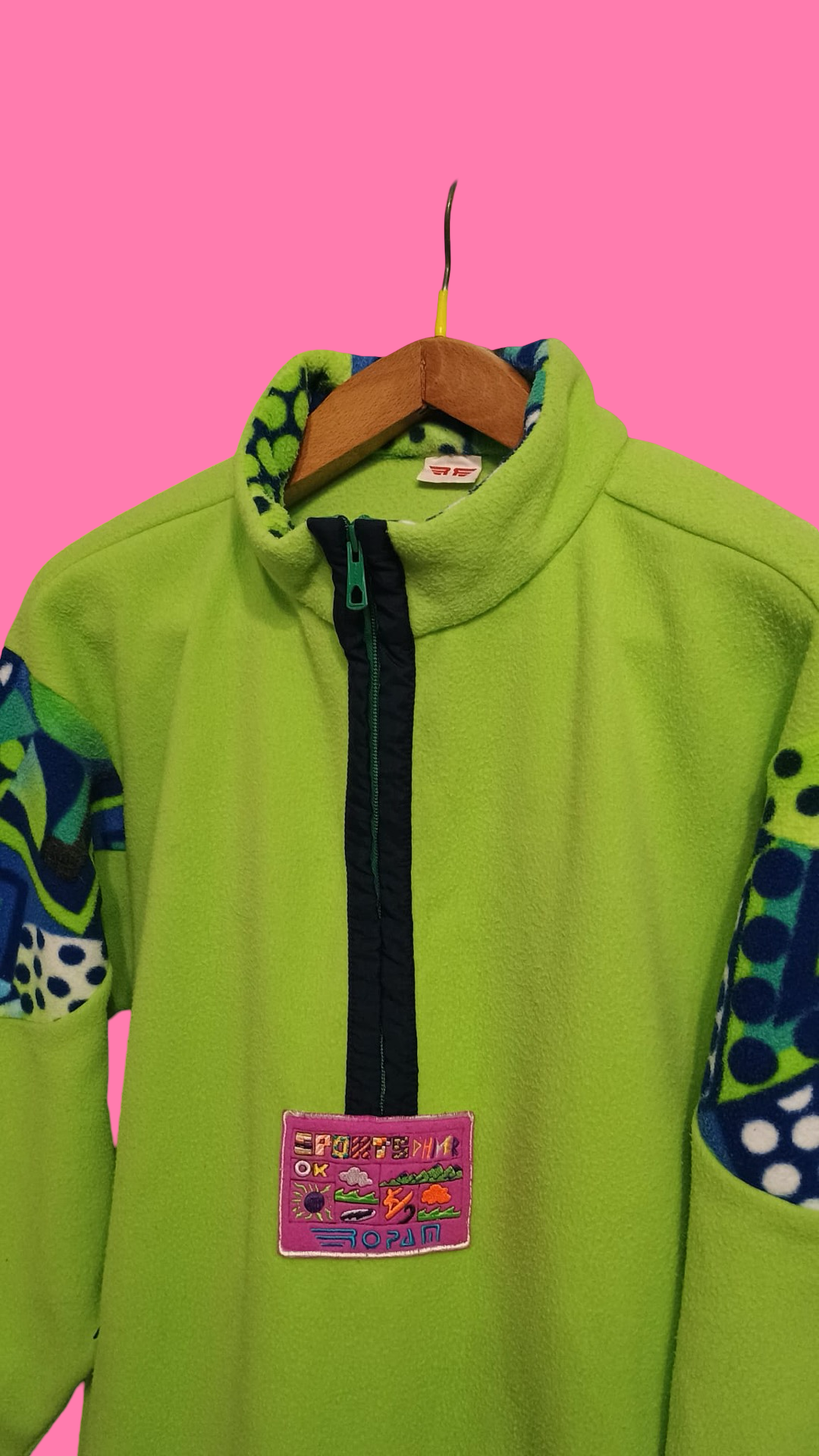 Vintage Multicolor Fantasy 90's Sweatshirt Unisex Size L