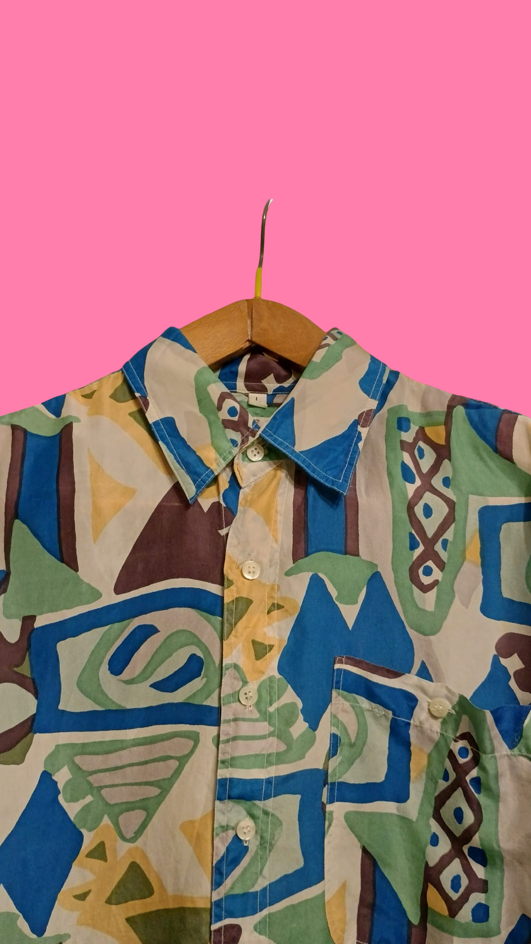 Vintage Multicolor Fantasy 90's Shirt Unisex Size L