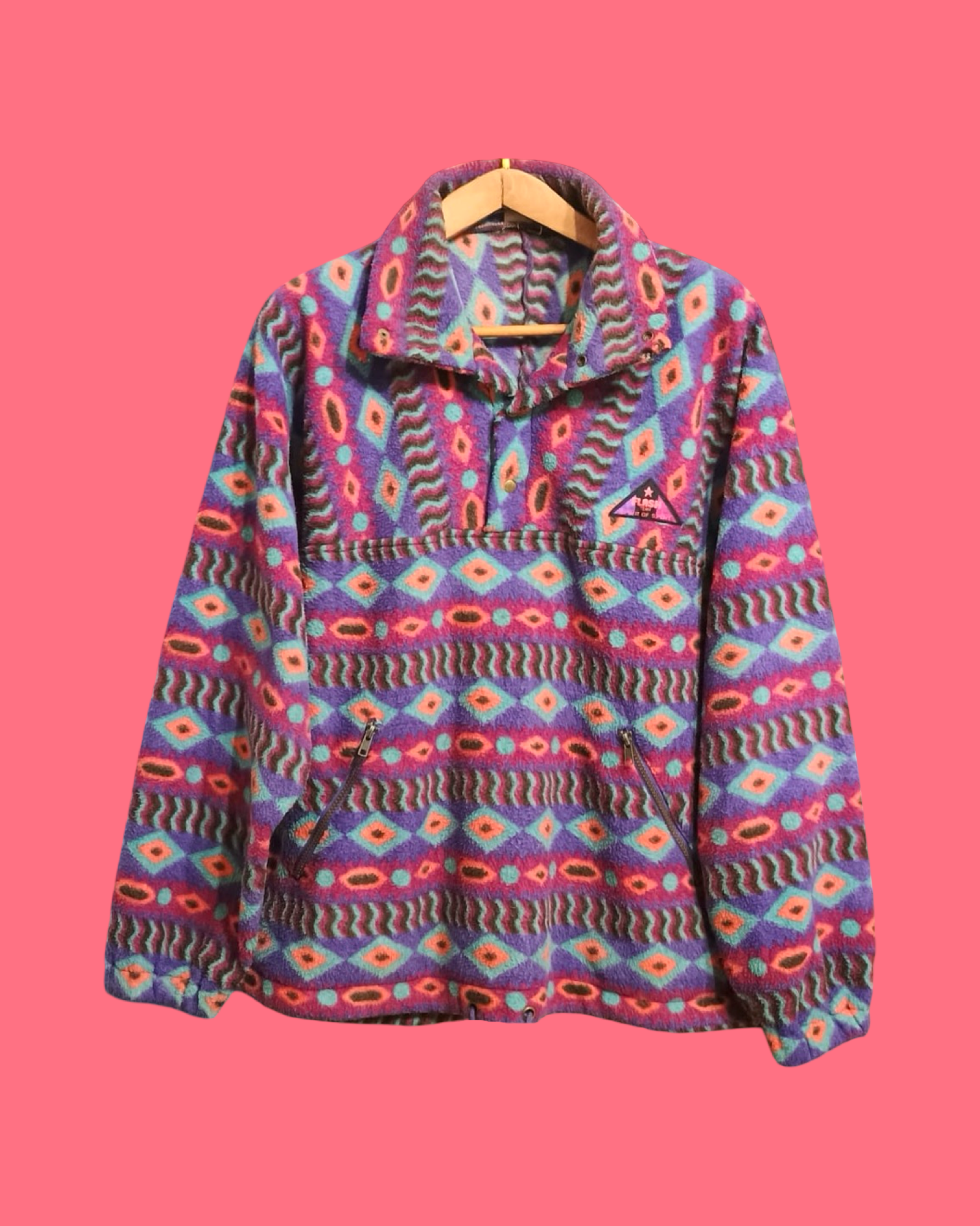 Vintage Multicolor Fantasy 90's Sweatshirt Unisex Size XL