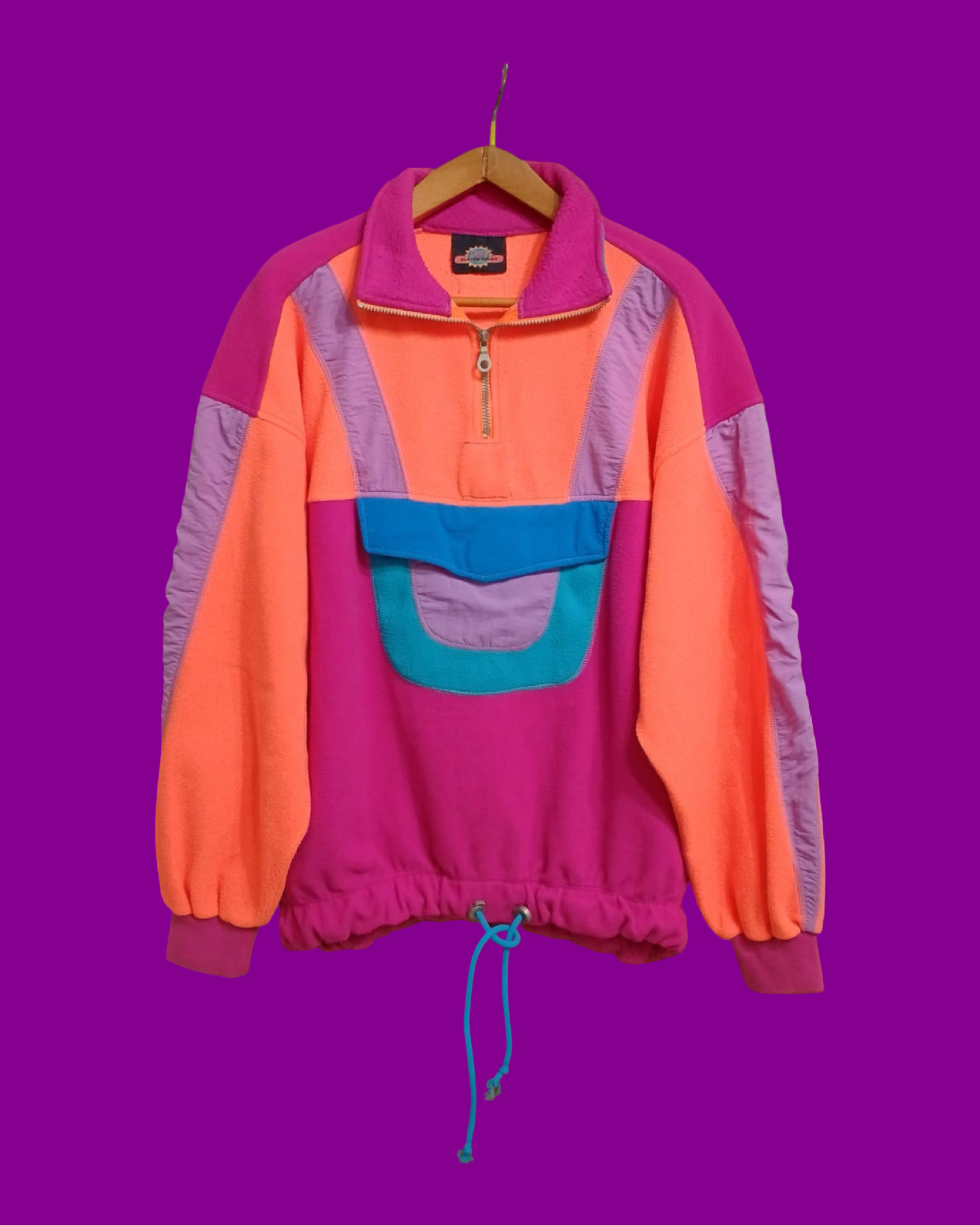 Vintage Multicolor Fantasy 90's Fleece Unisex Size XL