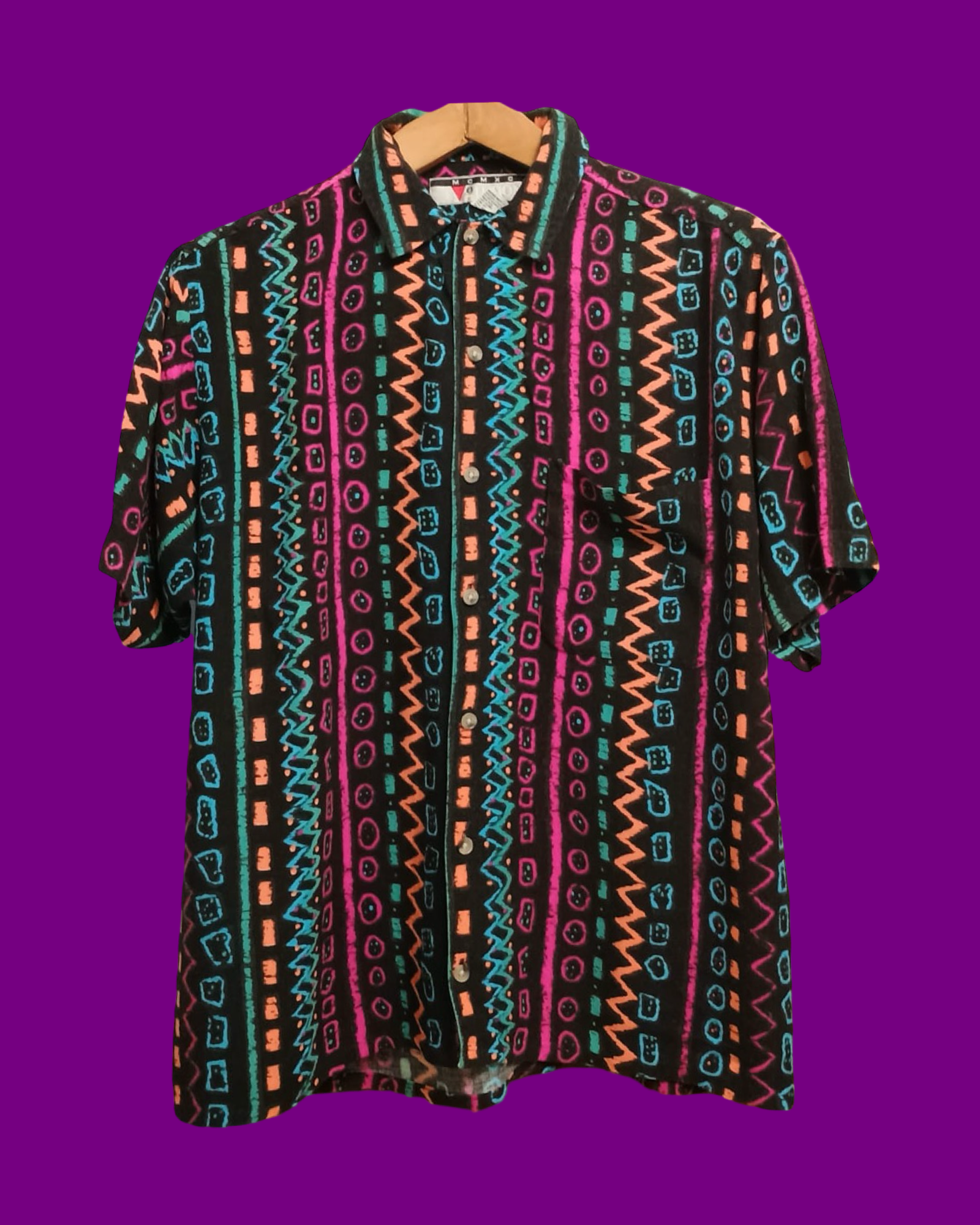 Vintage Multicolor Fantasy 90's Shirt Unisex Size S