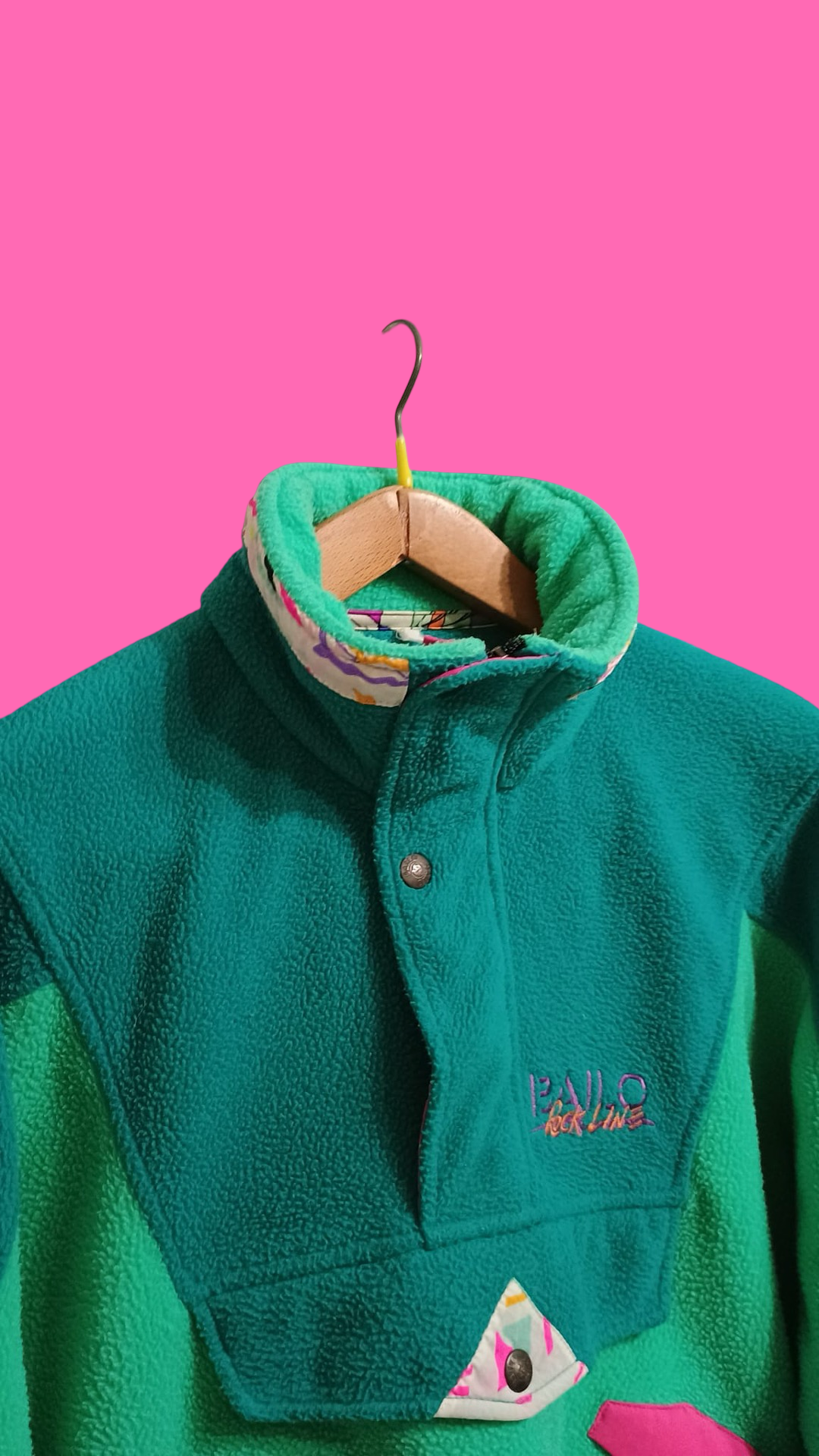 Vintage Multicolor Fantasy 90's Fleece Unisex Size L