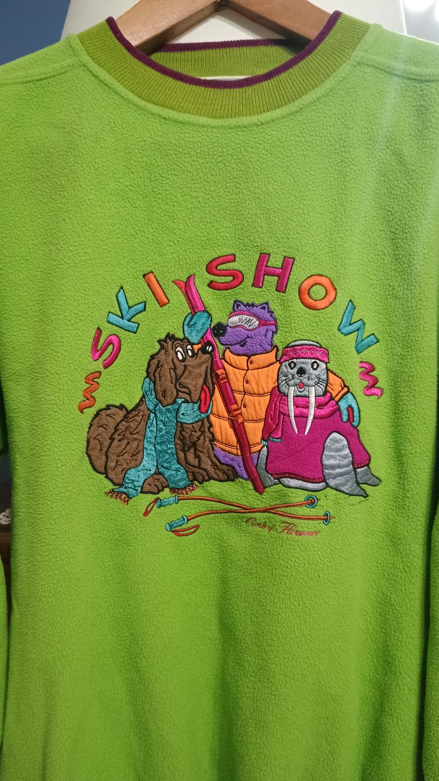 Vintage Multicolor Fantasy 90's Sweatshirt Unisex Size L