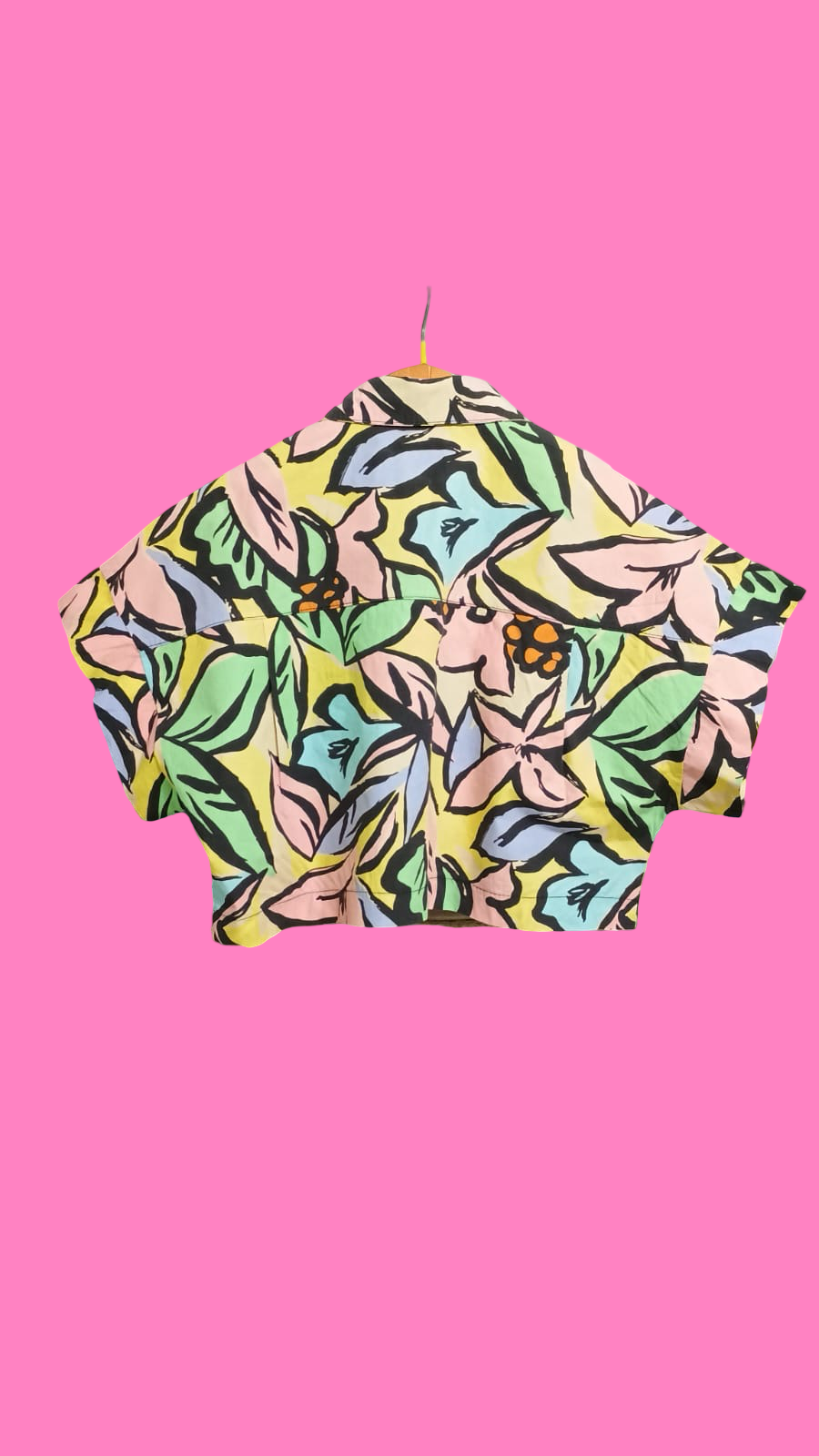 Vintage Multicolor Fantasy 90's Shirt Woman Size S