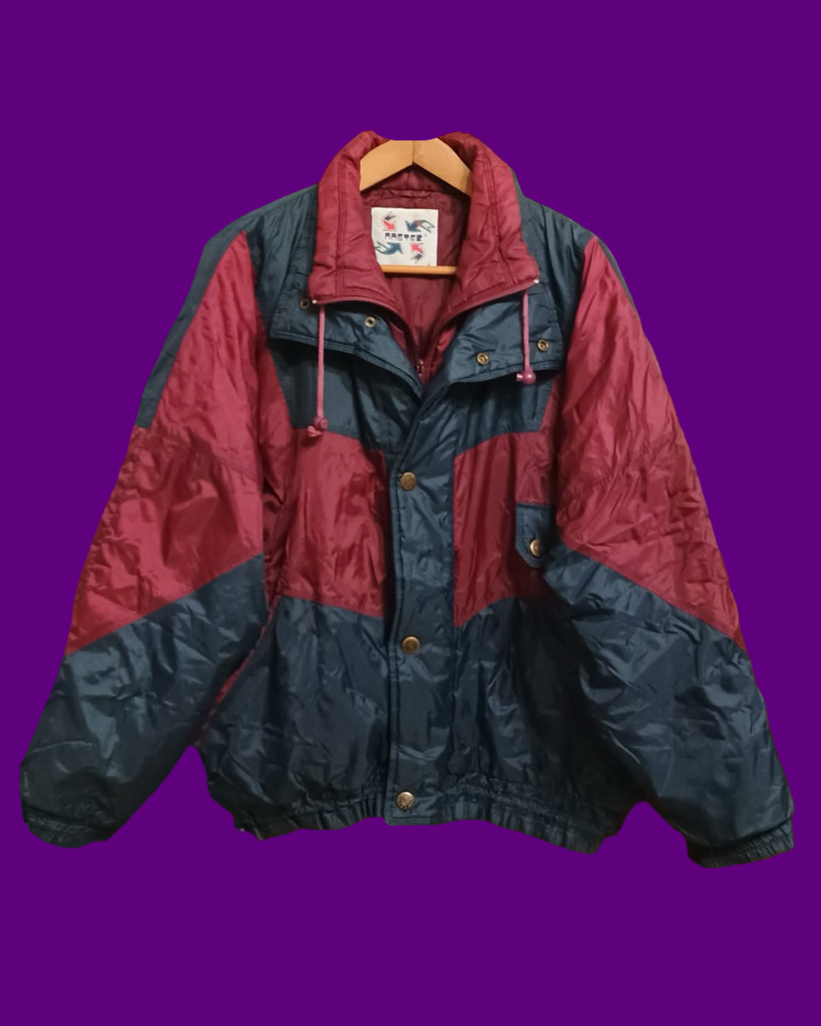 Vintage Multicolor Fantasy 90's Snow Jacket Unisex Size L