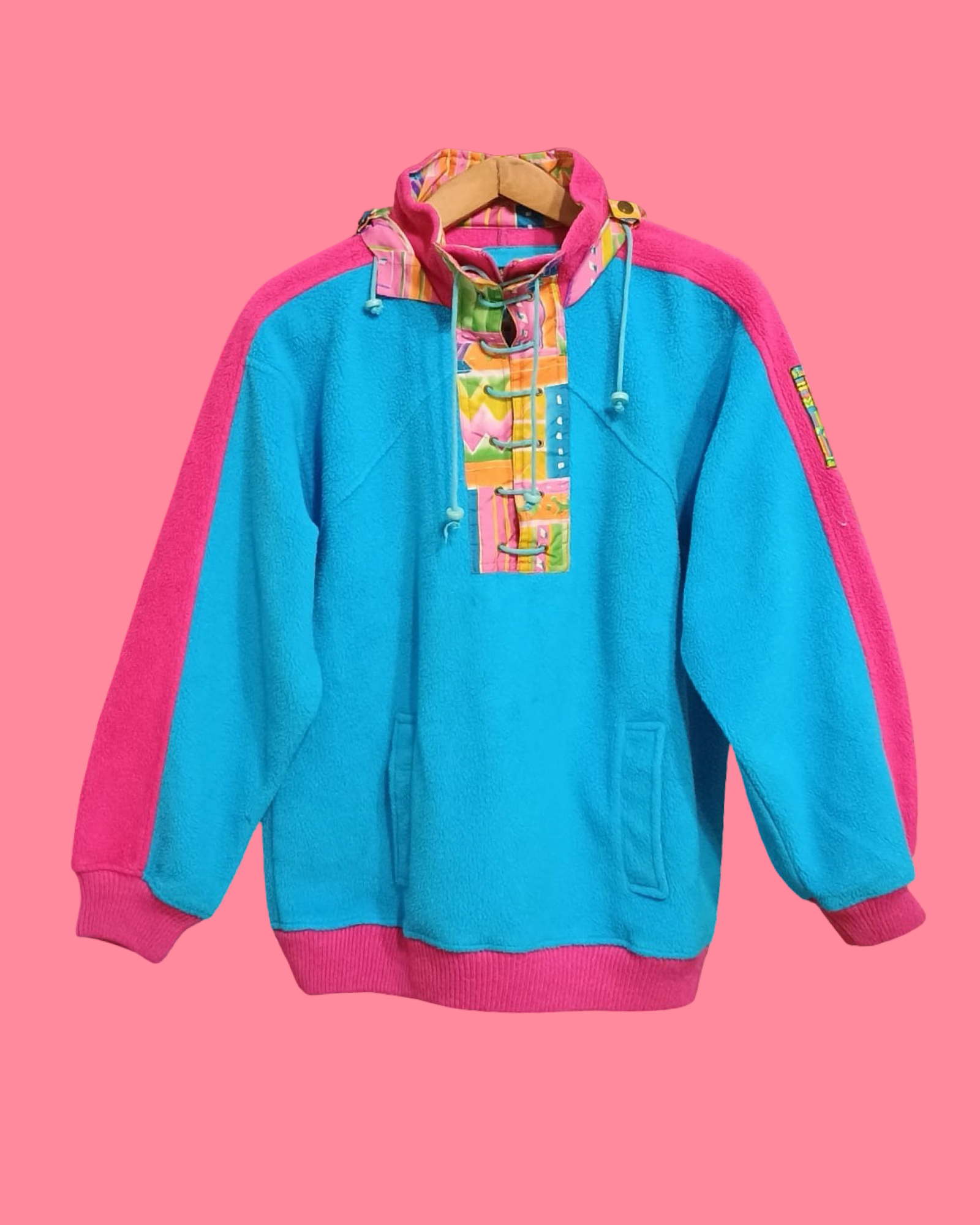 Vintage Multicolor Fantasy 90's Sweatshirt Unisex Size S