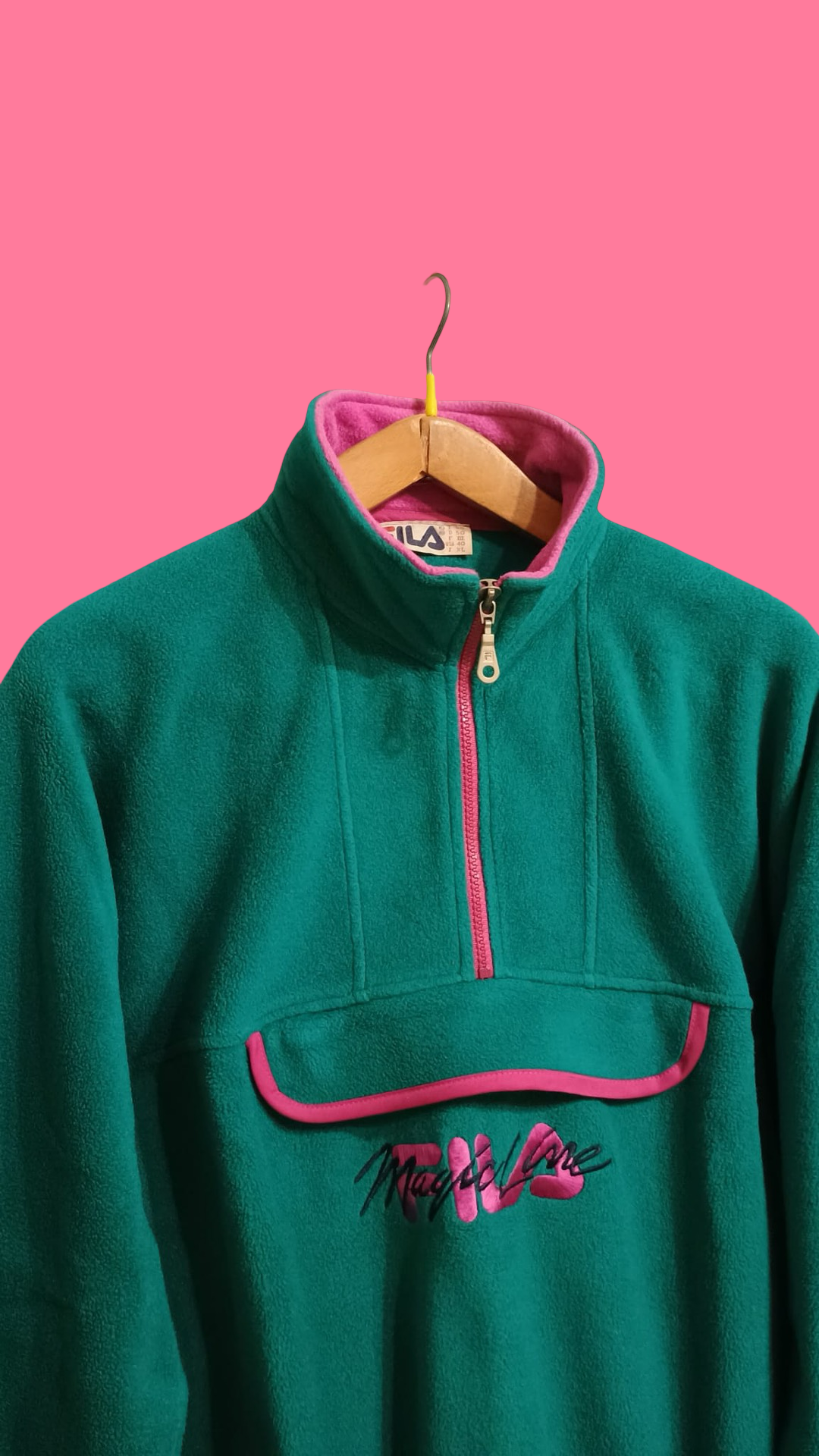 Vintage Multicolor Fantasy 90's Fila Fleece Unisex Size XL