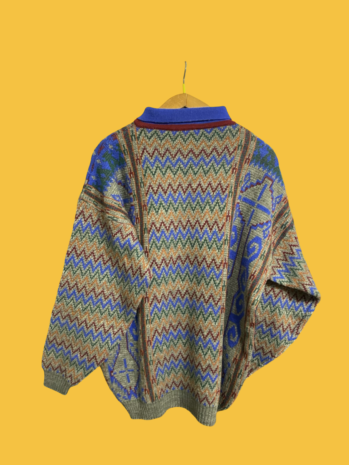 Vintage Multicolor Fantasy 90's Sweater Unisex Size XL
