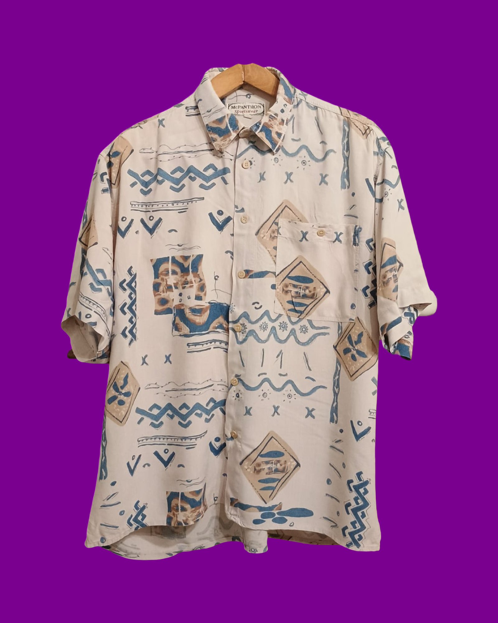 Vintage Multicolor Fantasy 90's Shirt Unisex Size XL