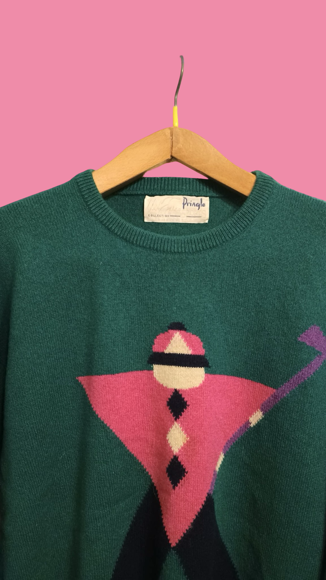 Vintage Multicolor Fantasy 90's Sweater Unisex Size L