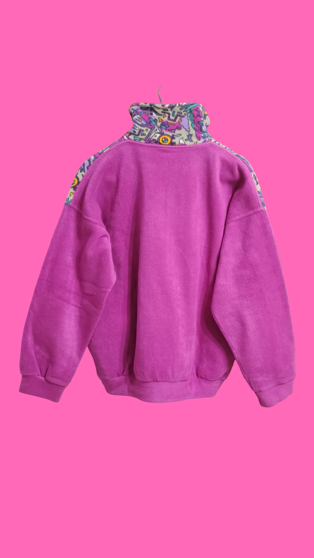 Vintage Multicolor Fantasy 90's Fleece Unisex Size M