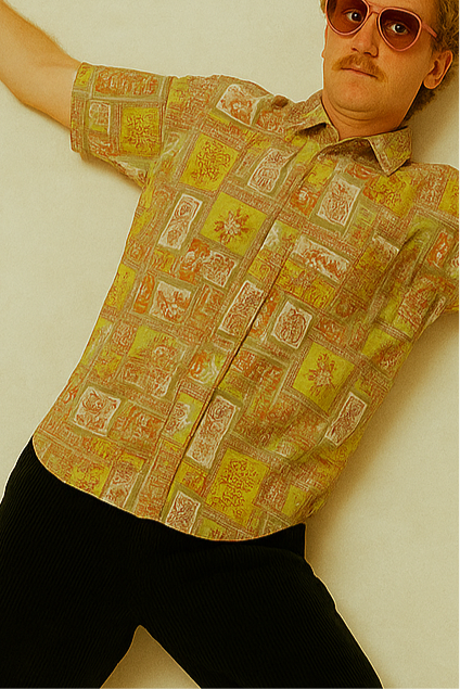 Vintage Multicolor Fantasy 90's Shirt Unisex Size XL