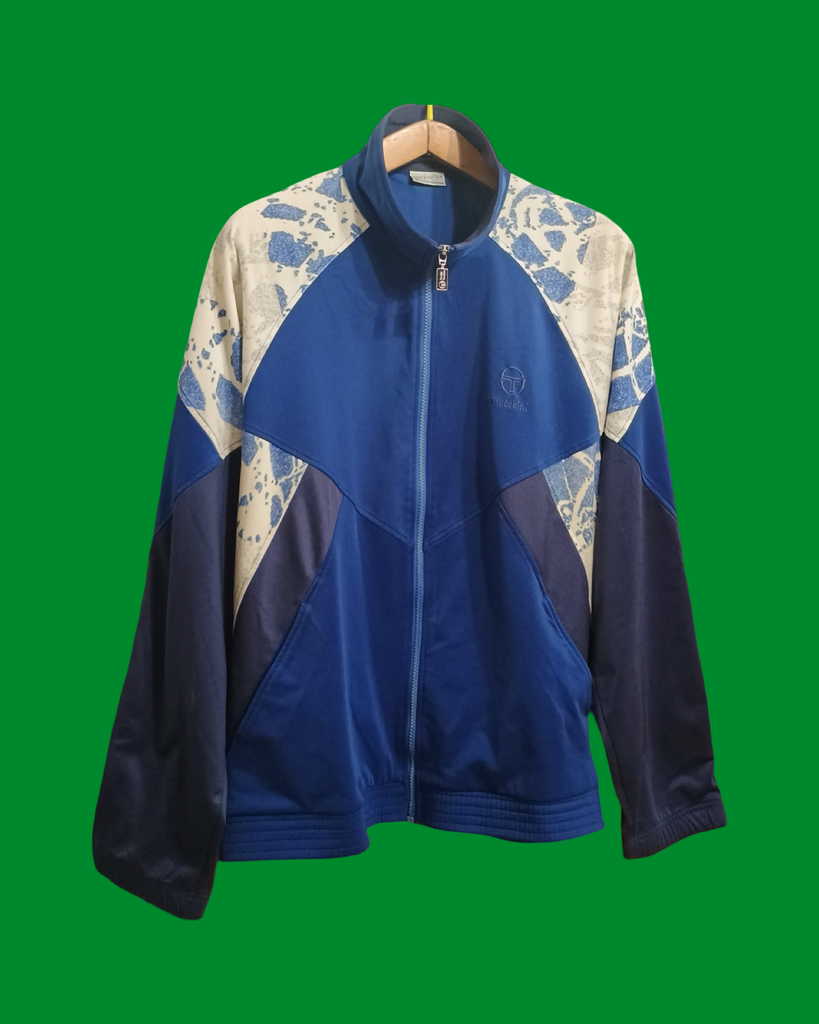 Vintage Multicolor Fantasy 90's Sergio Tacchini Sweatshirt Unisex Size L