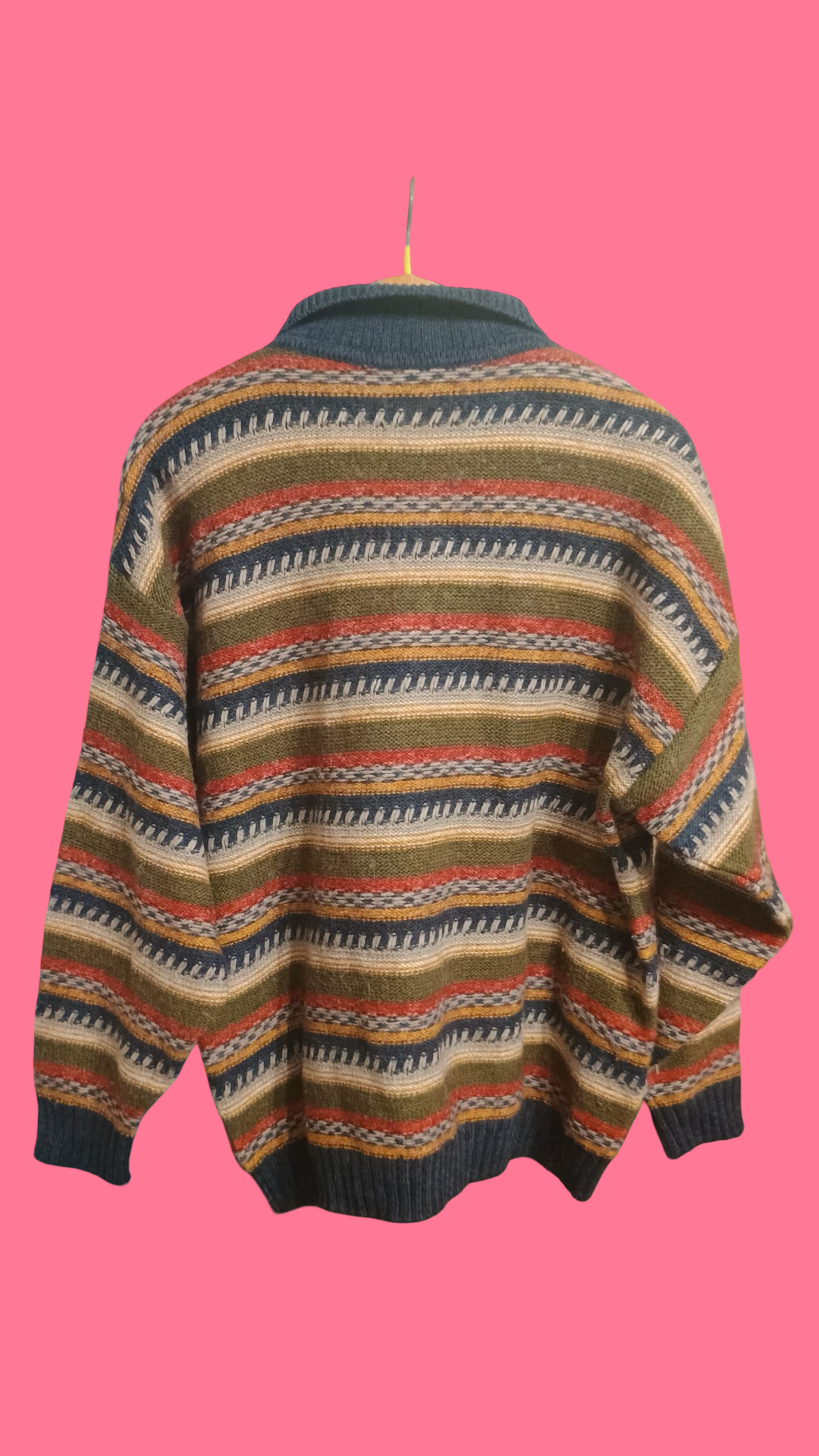 Vintage Multicolor Fantasy 90's Sweater Unisex Size XXL