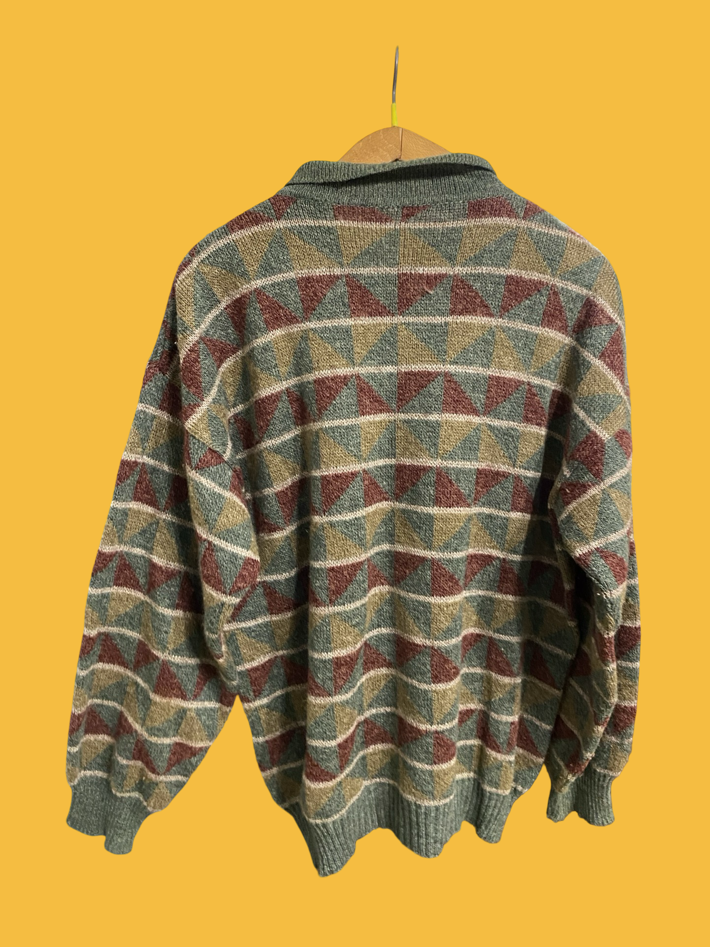 Vintage Multicolor Fantasy 90's Sweater Unisex Size L