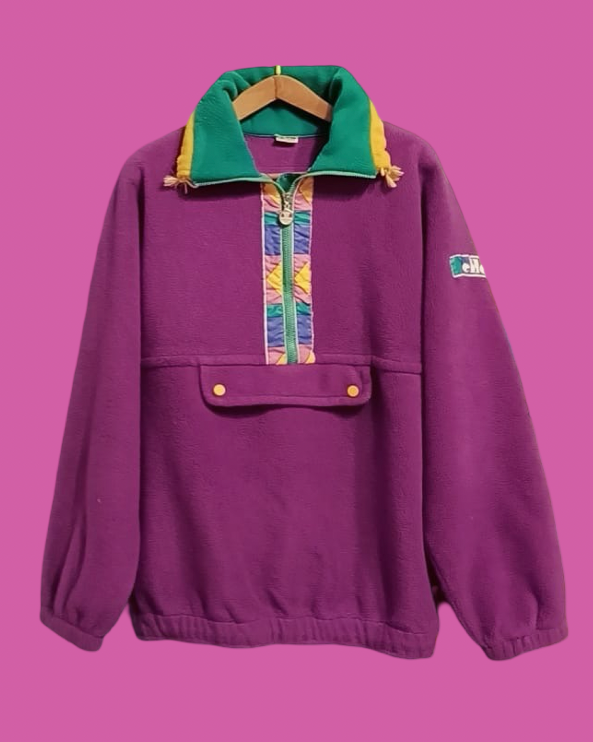 Vintage Multicolor Fantasy 90's Ellesse Fleece Unisex Size L