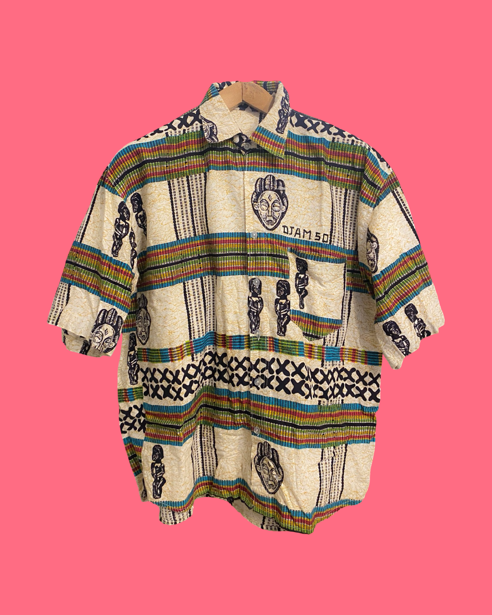Vintage Multicolor Fantasy 90's Shirt Unisex Size M