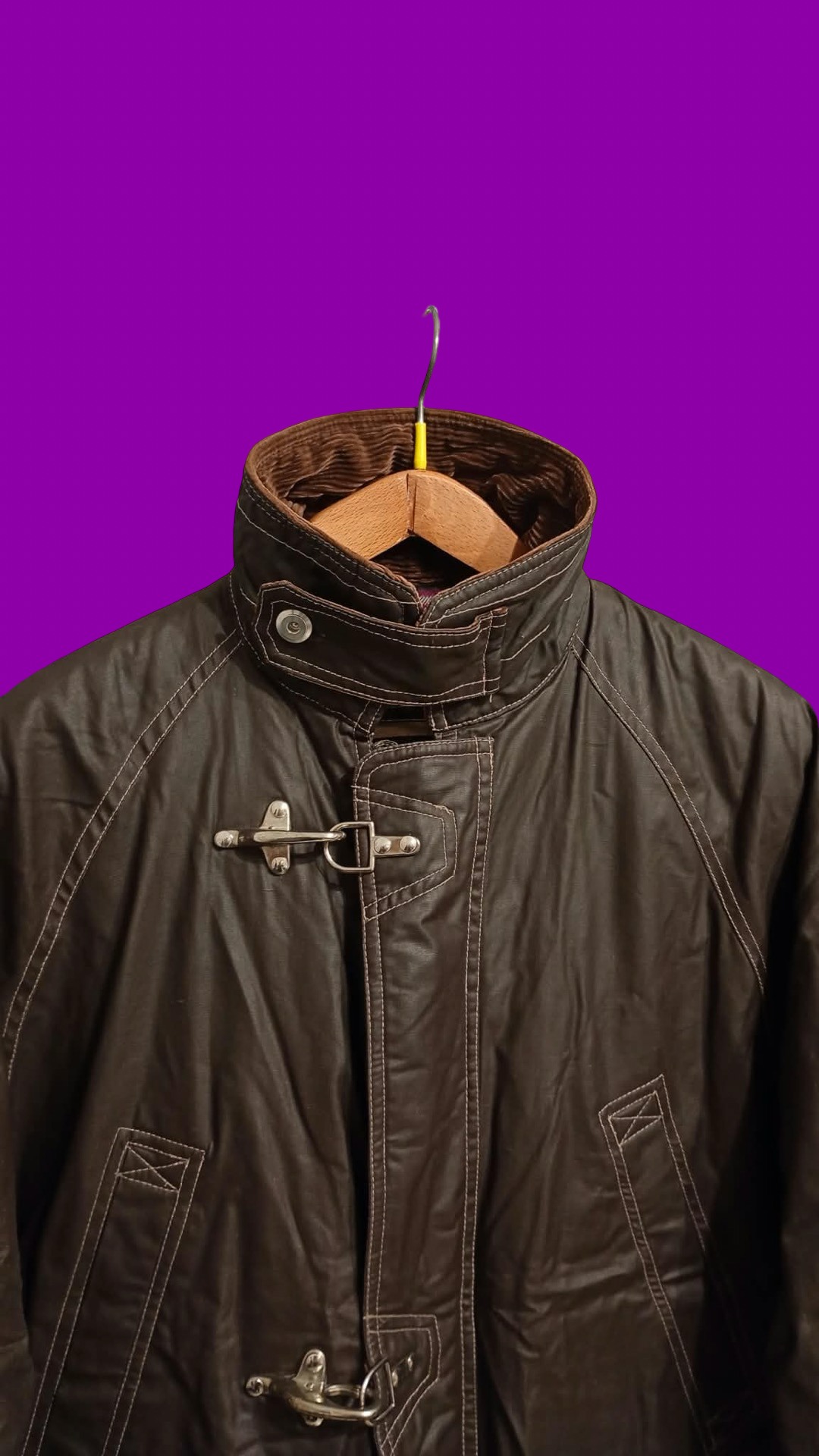 Vintage Brown 90's Jacket Unisex Size L