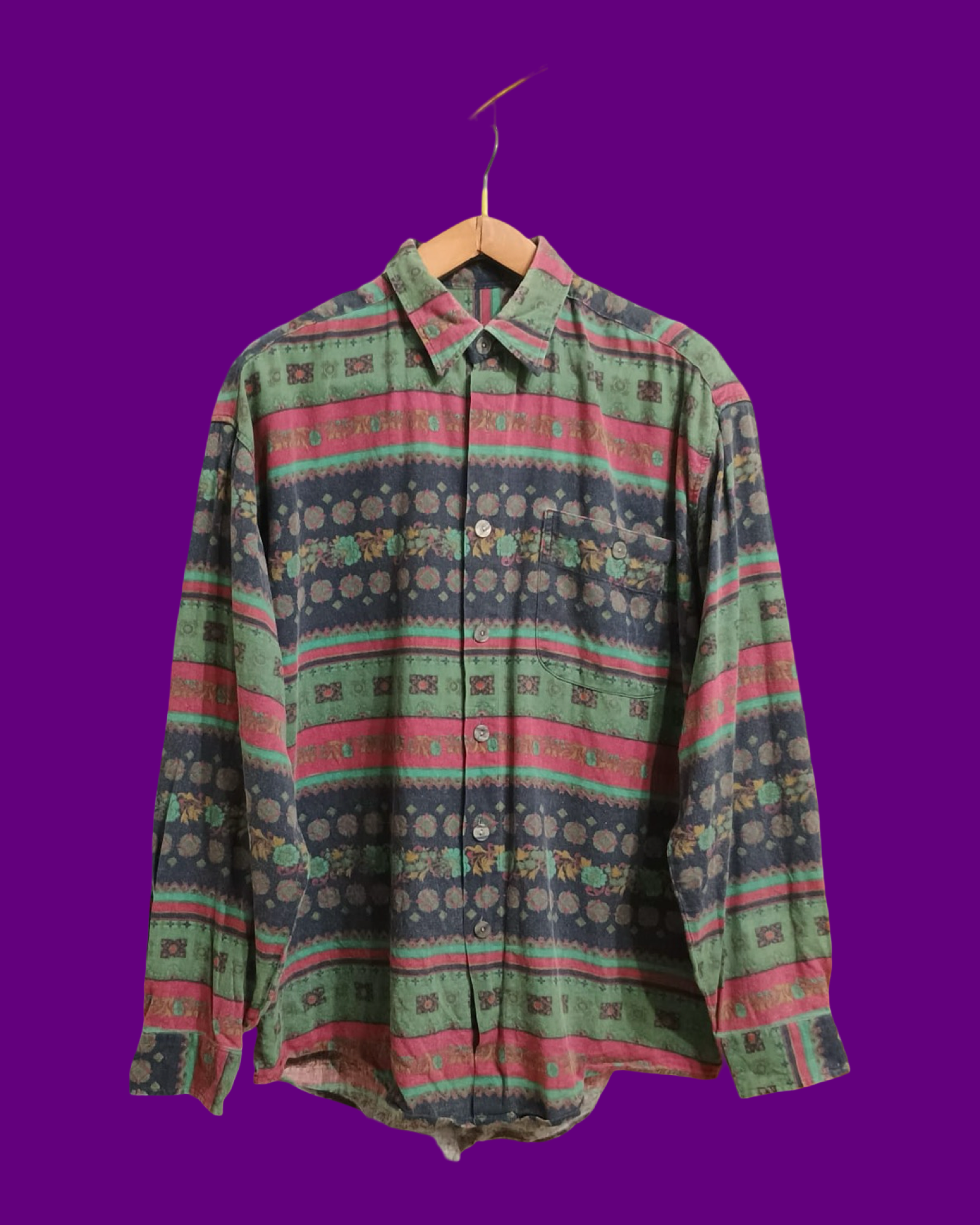 Vintage Multicolor Fantasy 90's Shirt Unisex Size XL