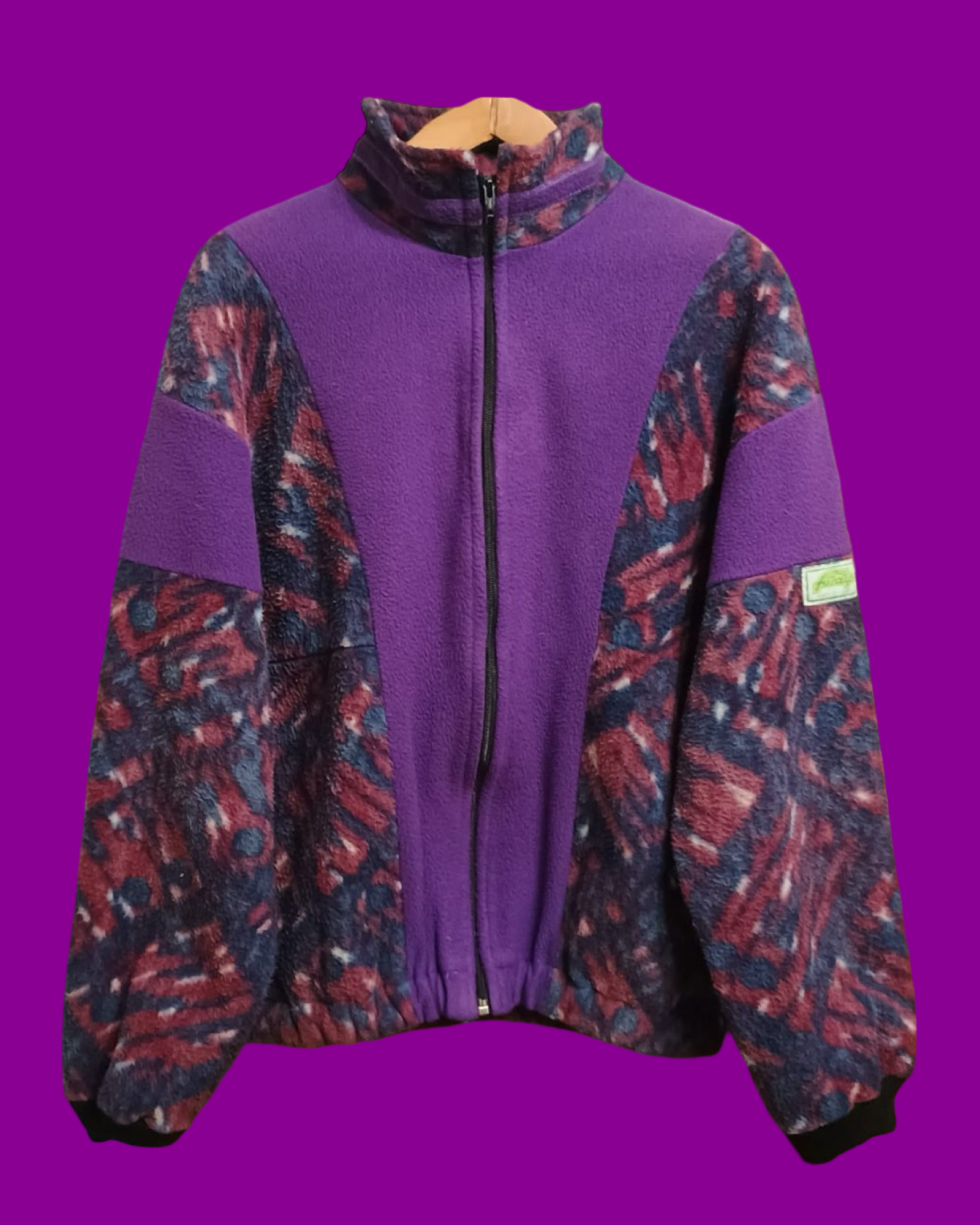 Vintage Multicolor Fantasy 90's Fleece Unisex Size M