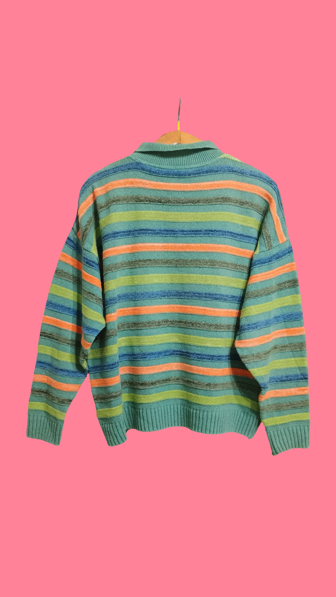 Vintage Multicolor Fantasy 90's Sweater Unisex Size M
