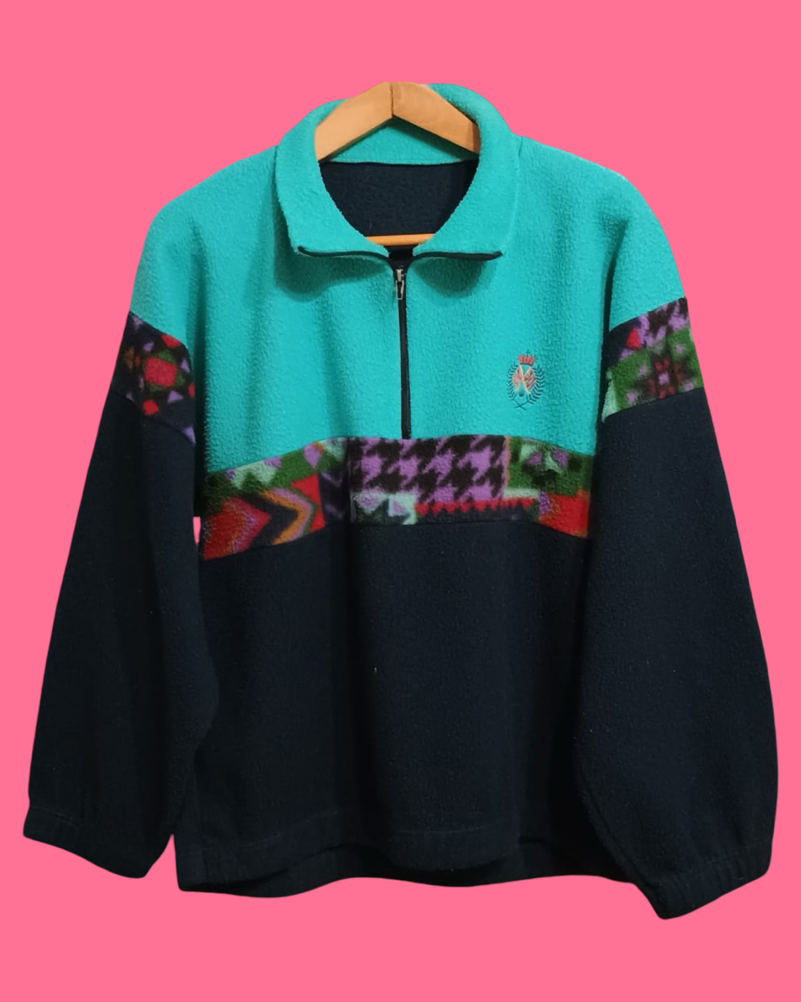 Vintage Multicolor Fantasy 90's Sweatshirt Unisex Size M