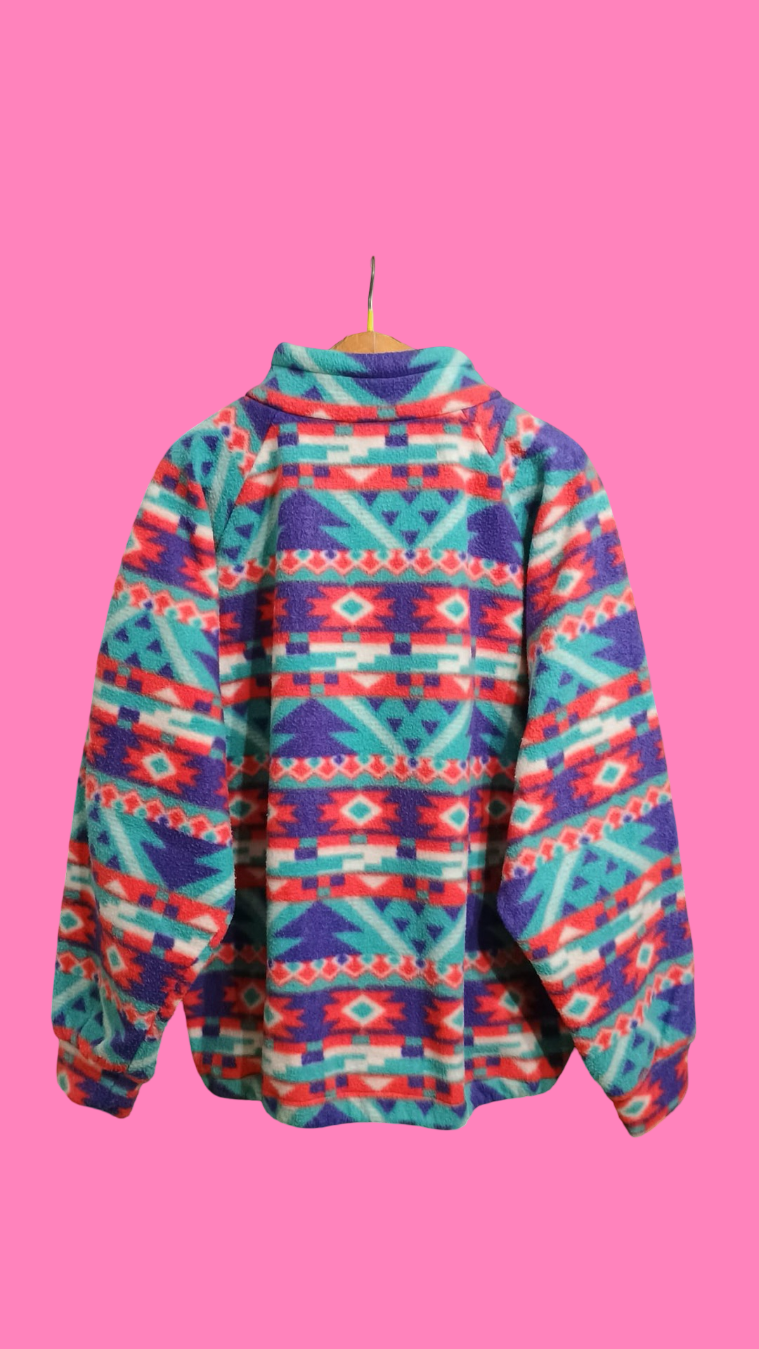 Vintage Multicolor Fantasy 90's Fleece Unisex Size XXL