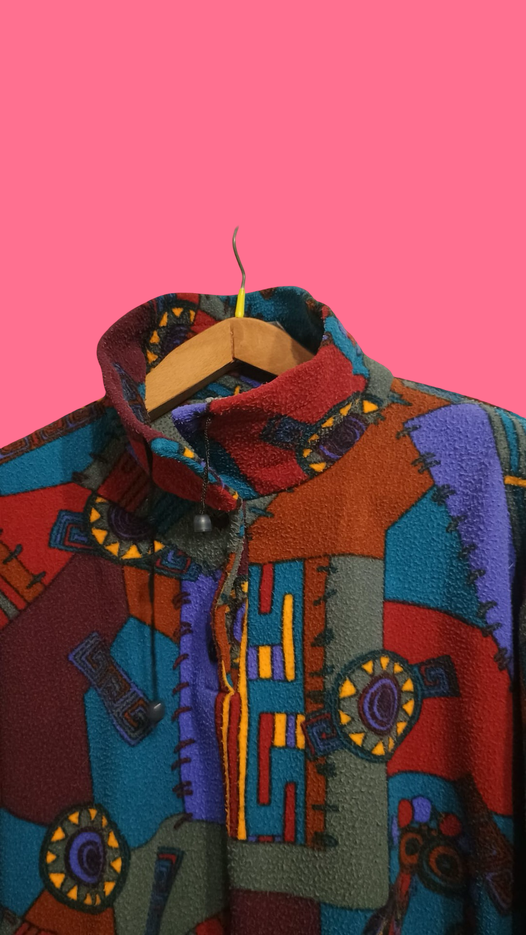 Vintage Multicolor Fantasy 90's Sweatshirt Unisex Size XL