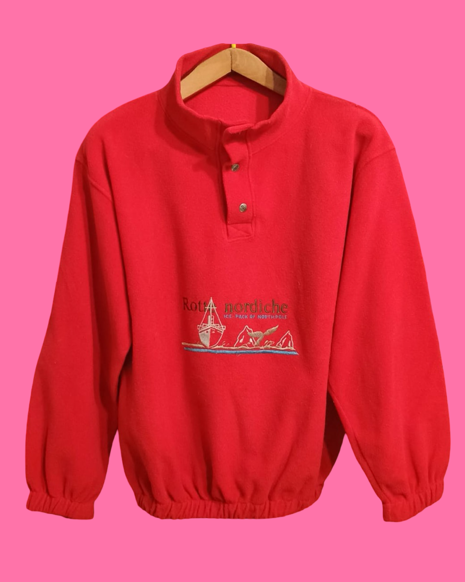 Vintage Multicolor Fantasy 90's Sweatshirt Unisex Size M