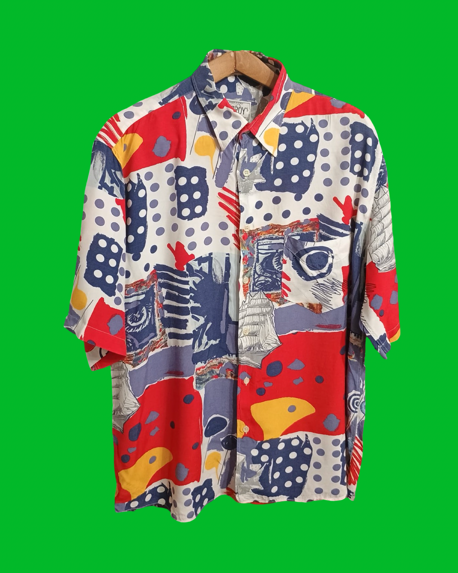 Vintage Multicolor Fantasy 90's Shirt Unisex Size XL