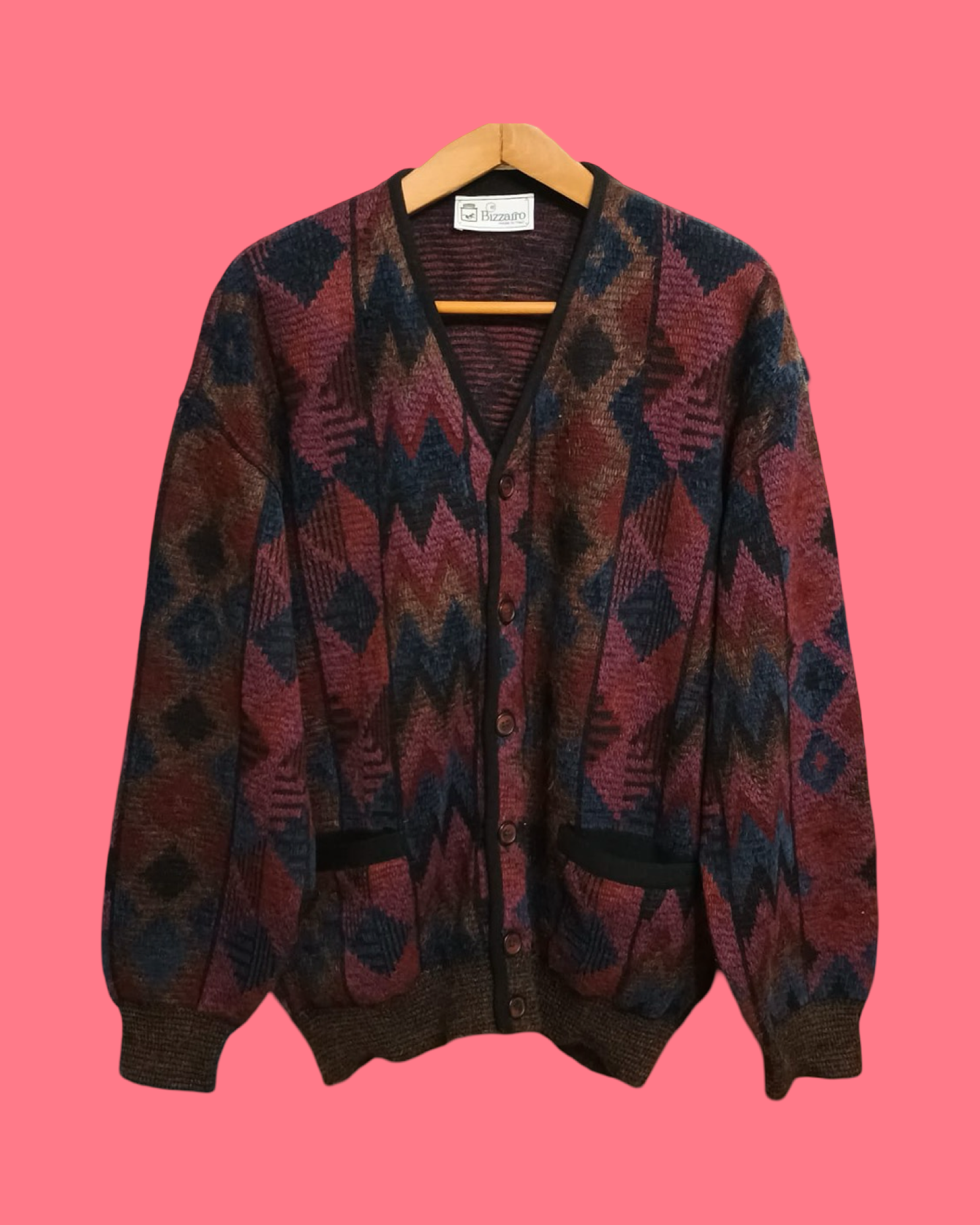 Vintage Multicolor Fantasy 90's Sweater Unisex Size XL