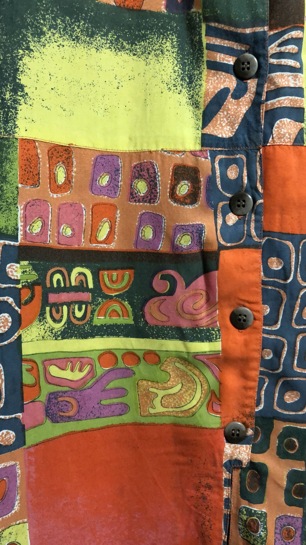 Vintage Multicolor Fantasy Shirt Unisex Size M/L