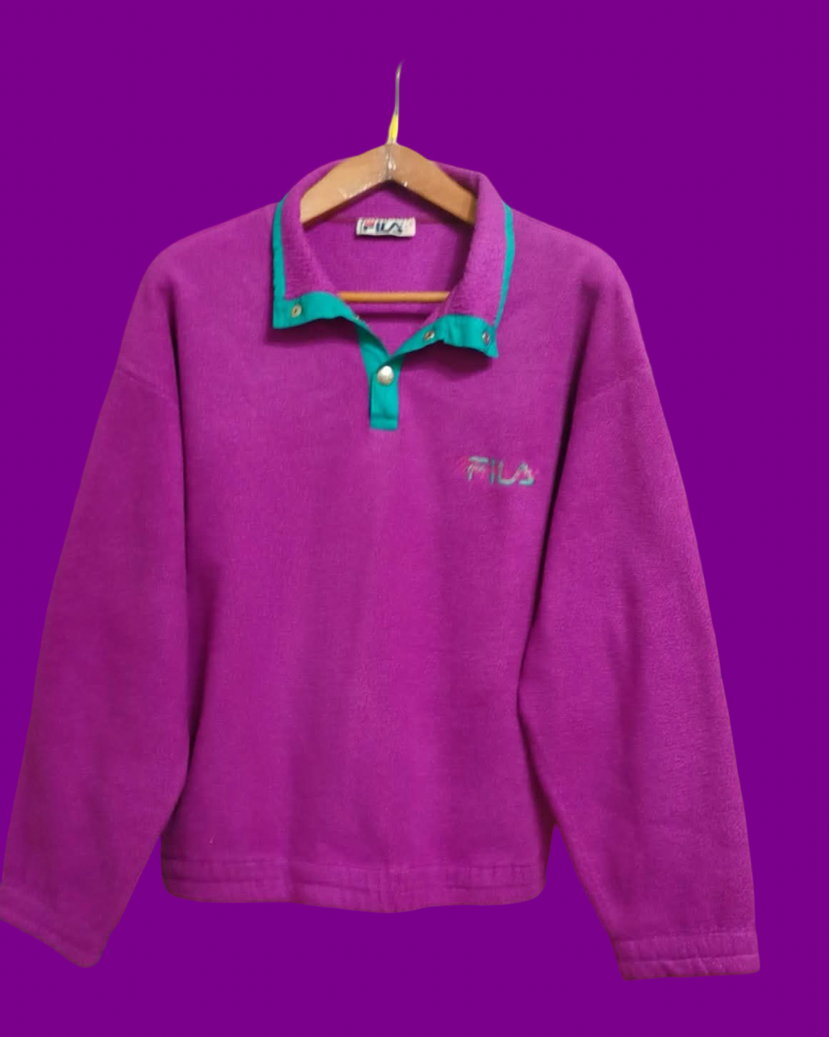 Vintage Multicolor Fantasy 90's Fleece Unisex Size M