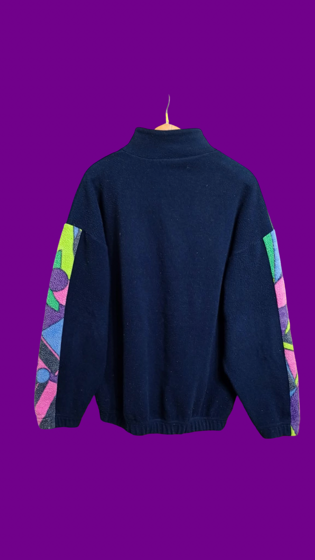Vintage Multicolor Fantasy 90's Fleece Unisex Size L