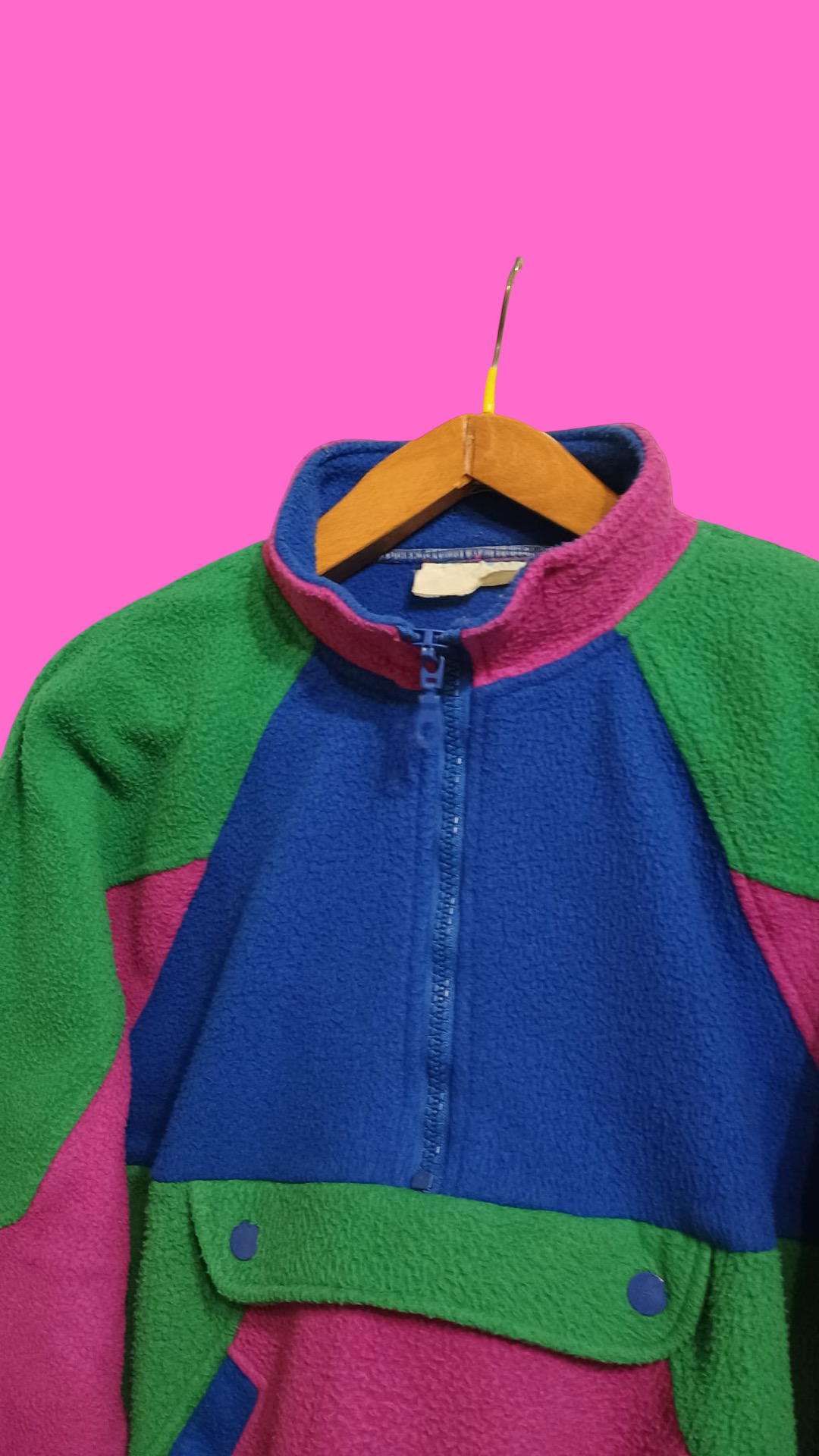 Vintage Multicolor Fantasy 90's Fleece Unisex Size L