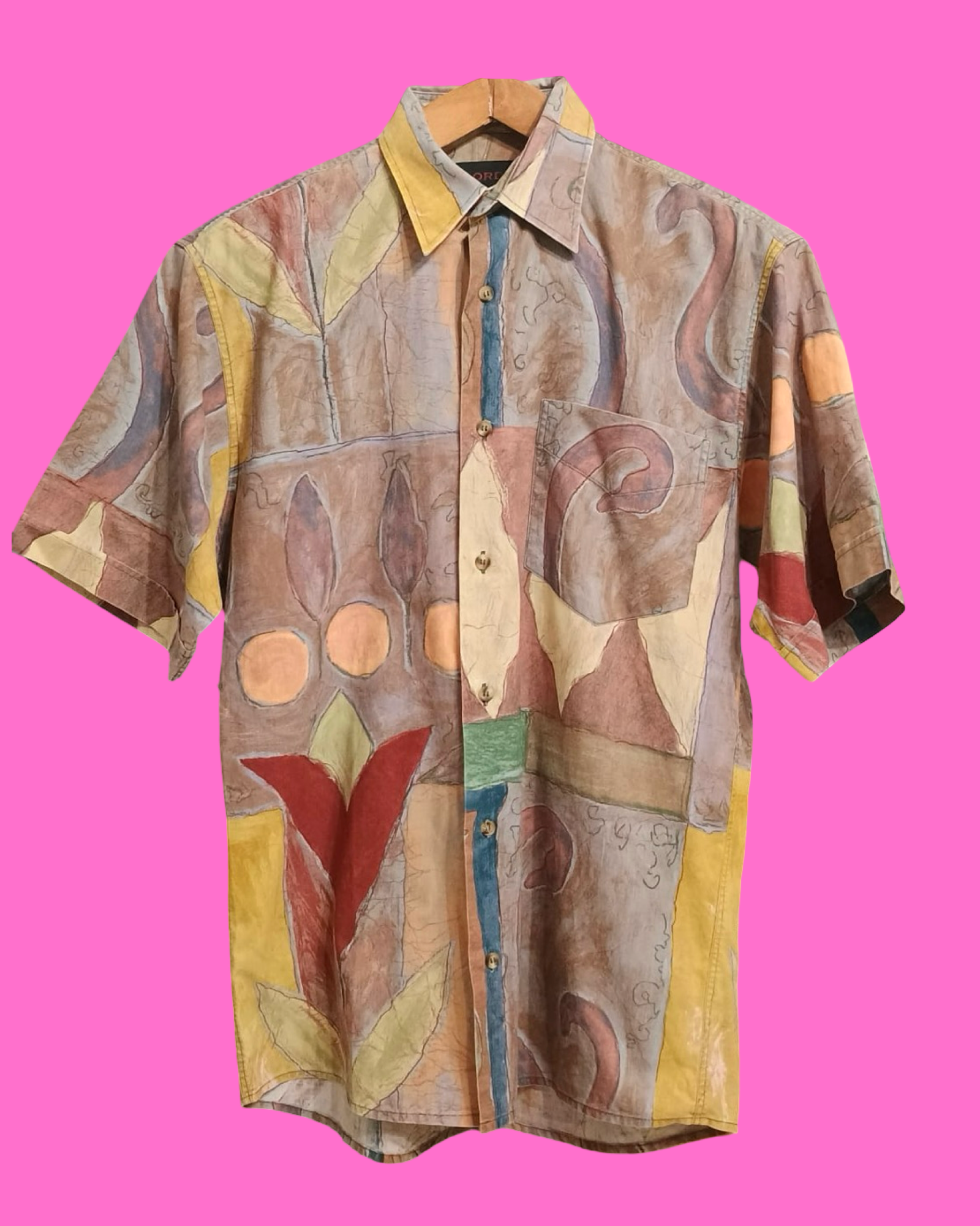 Vintage Multicolor Fantasy 90's Shirt Unisex Size M