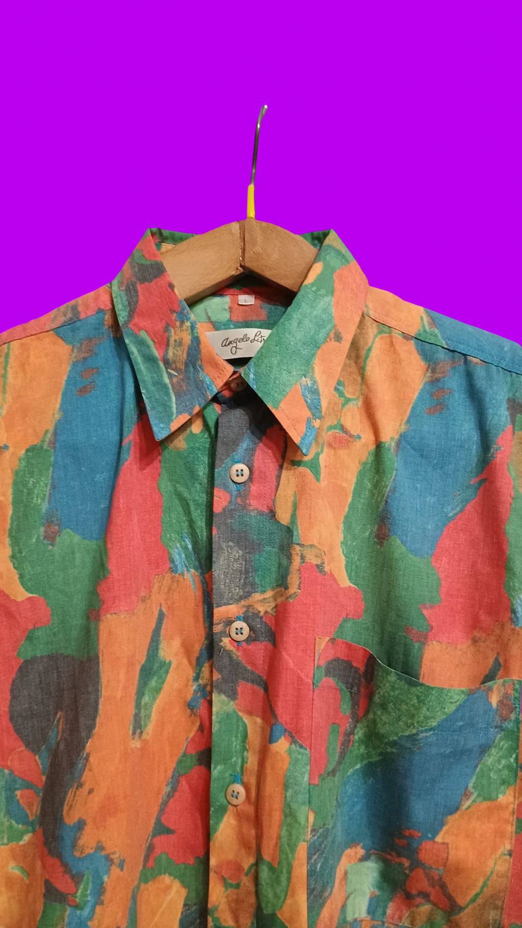 Vintage Multicolor Fantasy 90's Shirt Unisex Size L