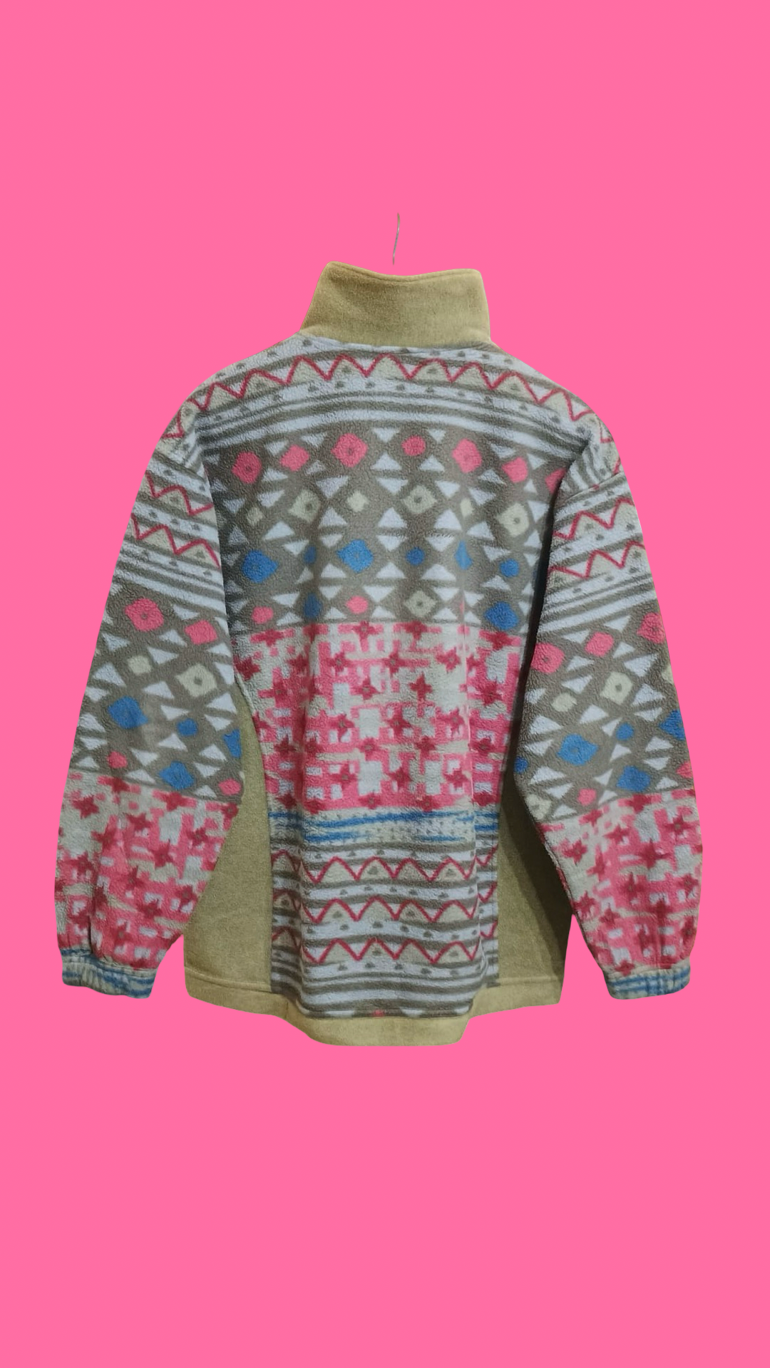 Vintage Multicolor Fantasy 90's Sergio Tacchini Fleece Unisex Size L