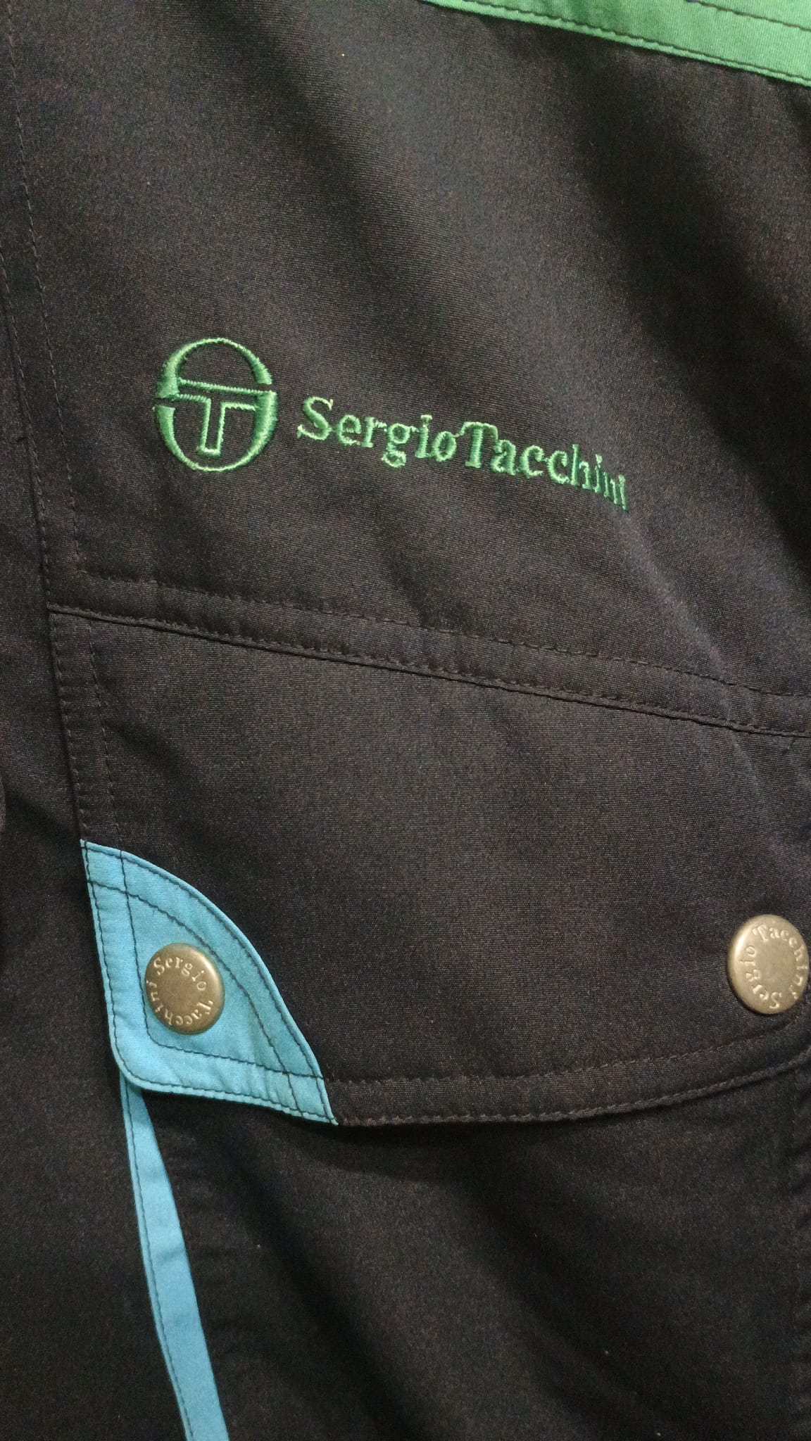 Vintage Multicolor Fantasy 90's Sergio Tacchini Snow Jacket Unisex Size L