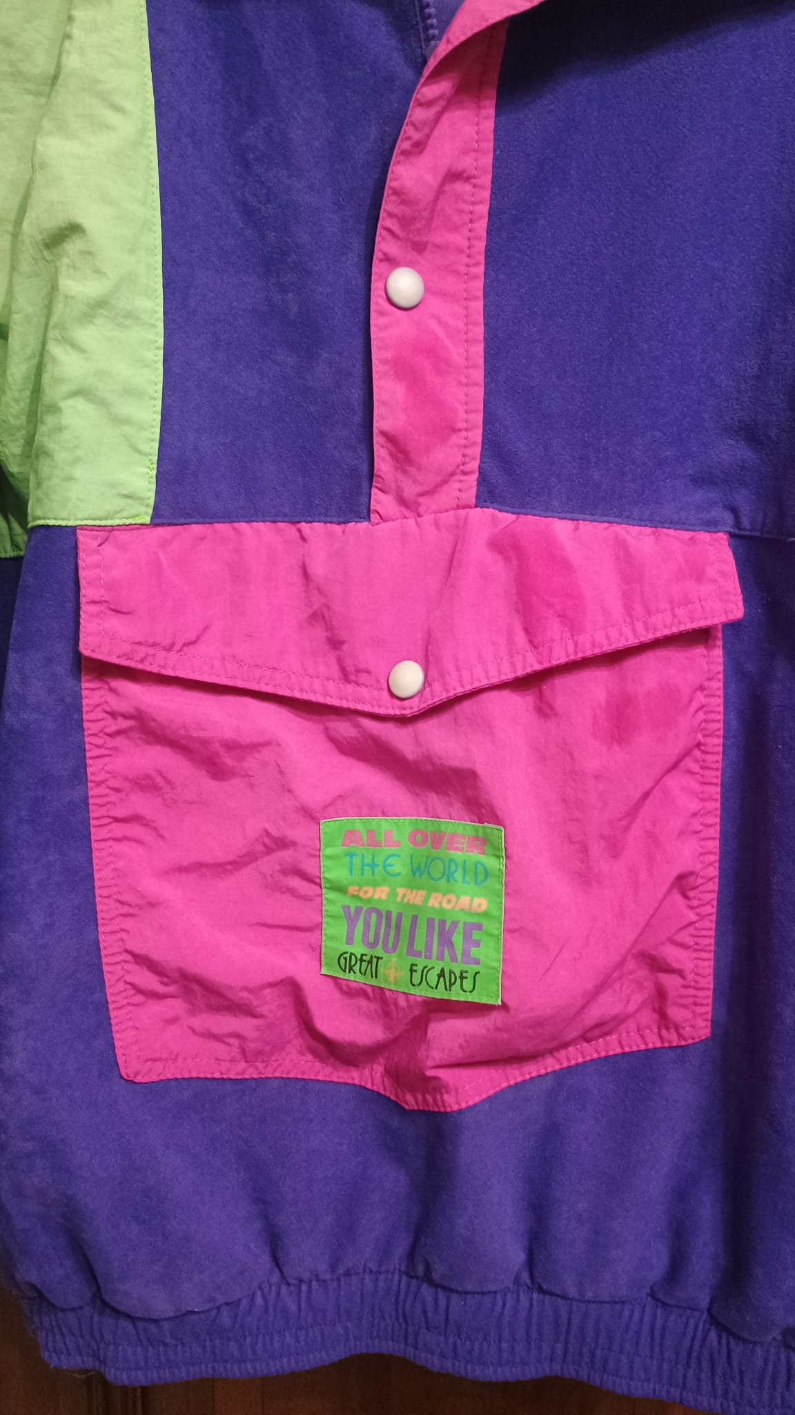 Vintage Multicolor Fantasy 90's Sweatshirt Unisex Size L