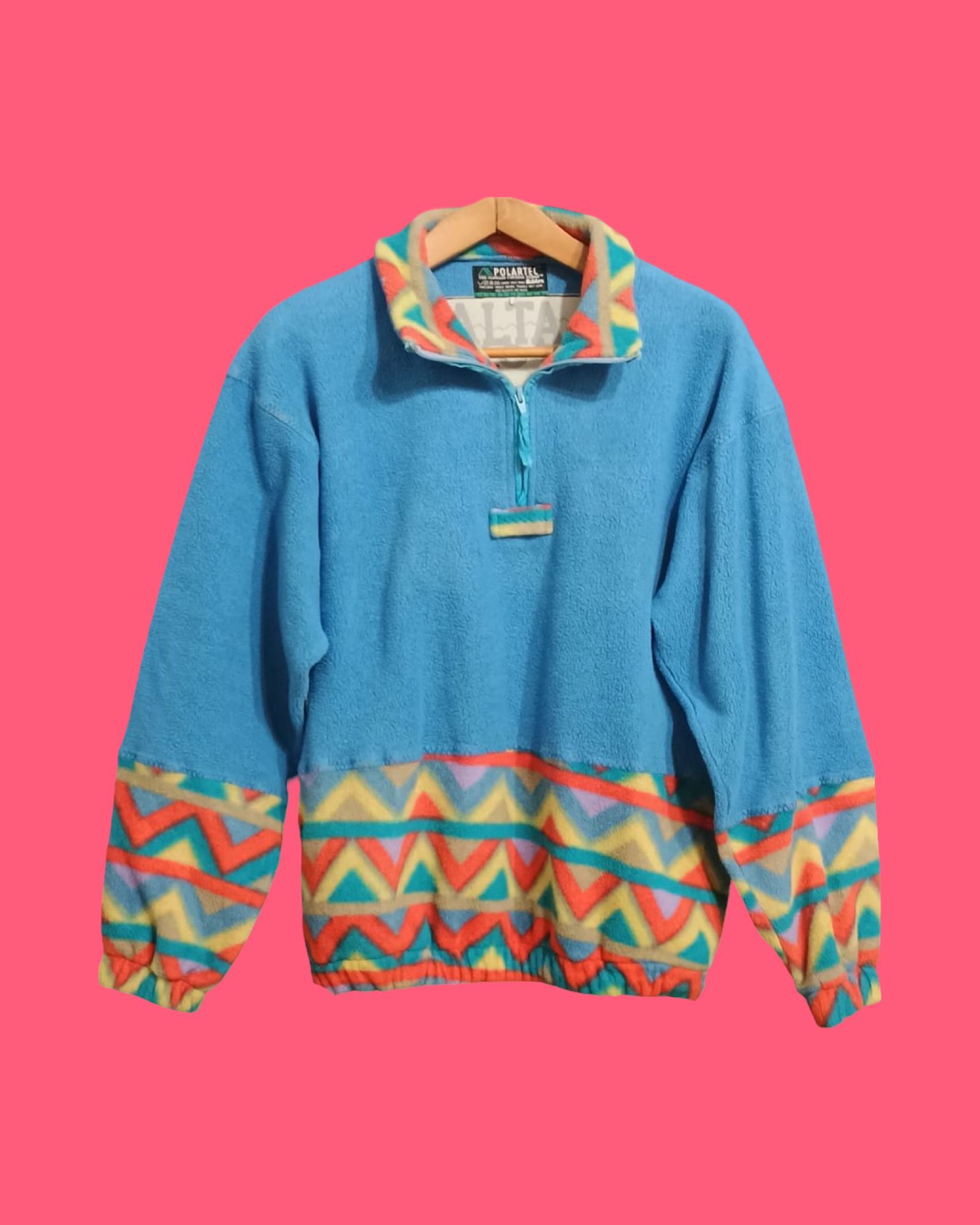 Vintage Multicolor Fantasy 90's Sweatshirt Unisex Size L