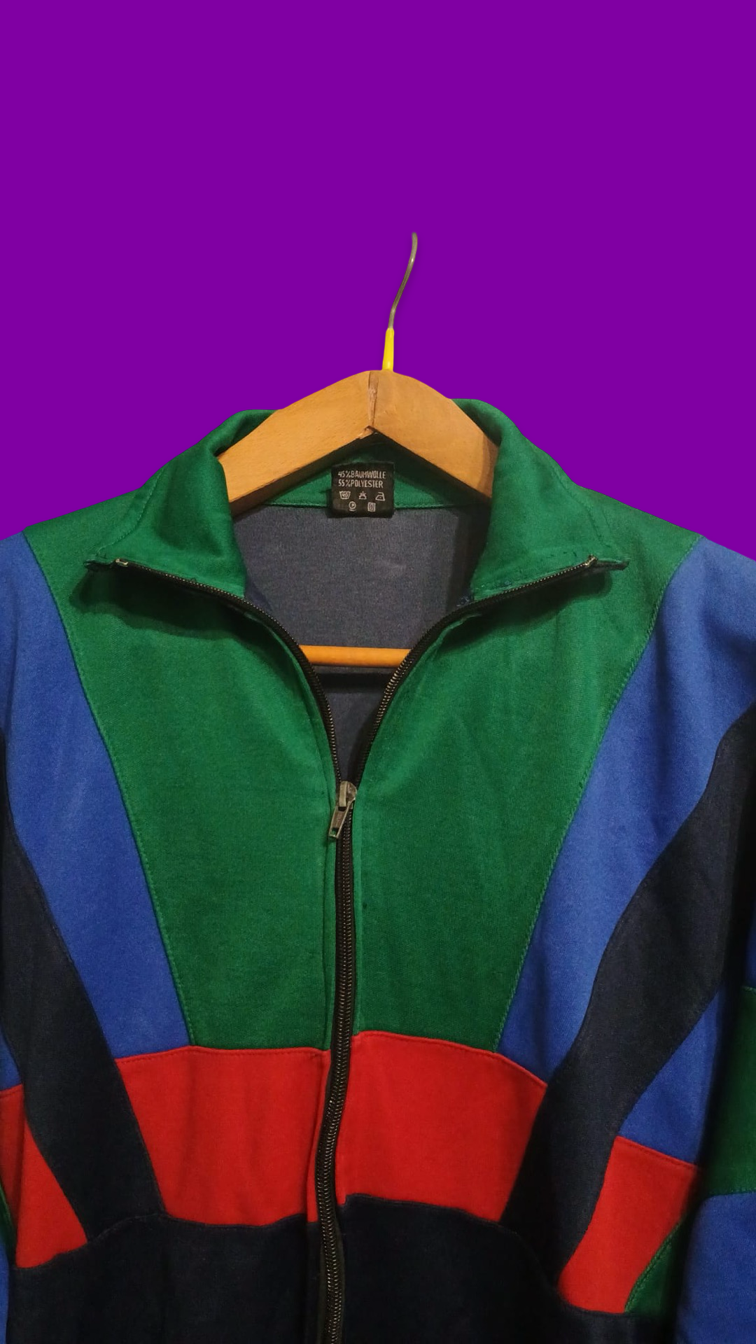 Vintage Multicolor Fantasy 90's Sweatshirt Unisex Size M
