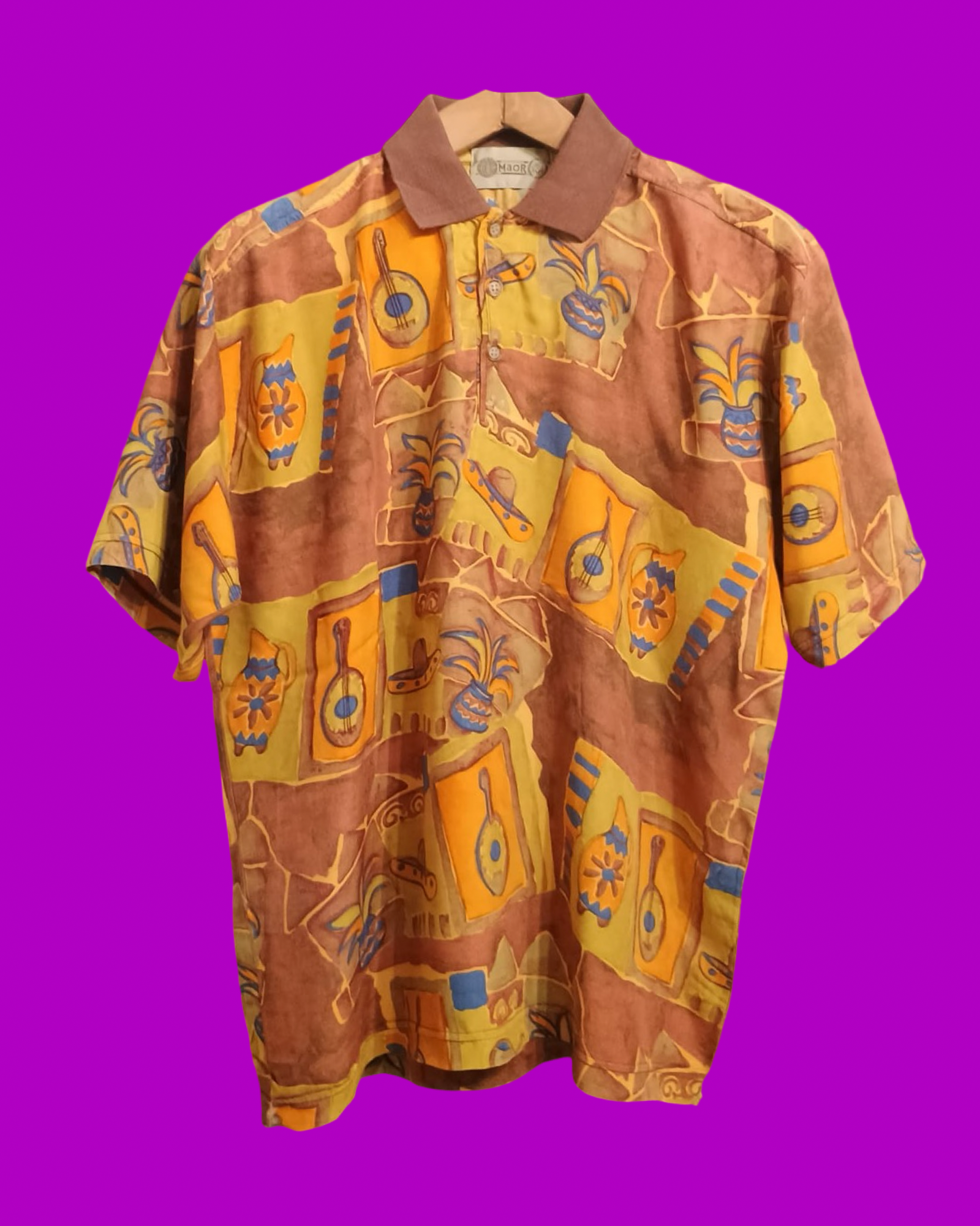 Vintage Multicolor Fantasy 90's Shirt Unisex Size M