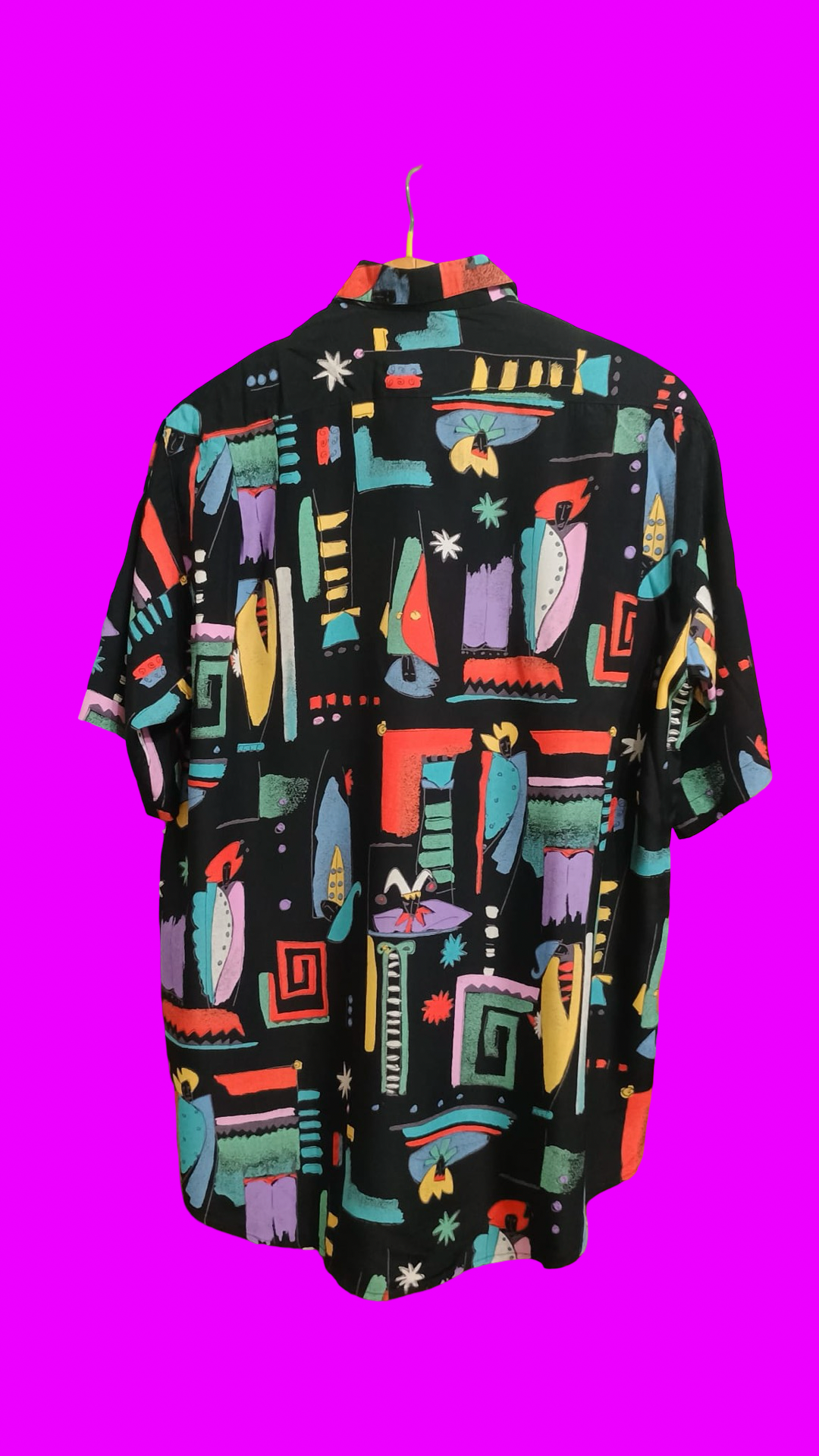 Vintage Multicolor Fantasy 90's Shirt Unisex Size M