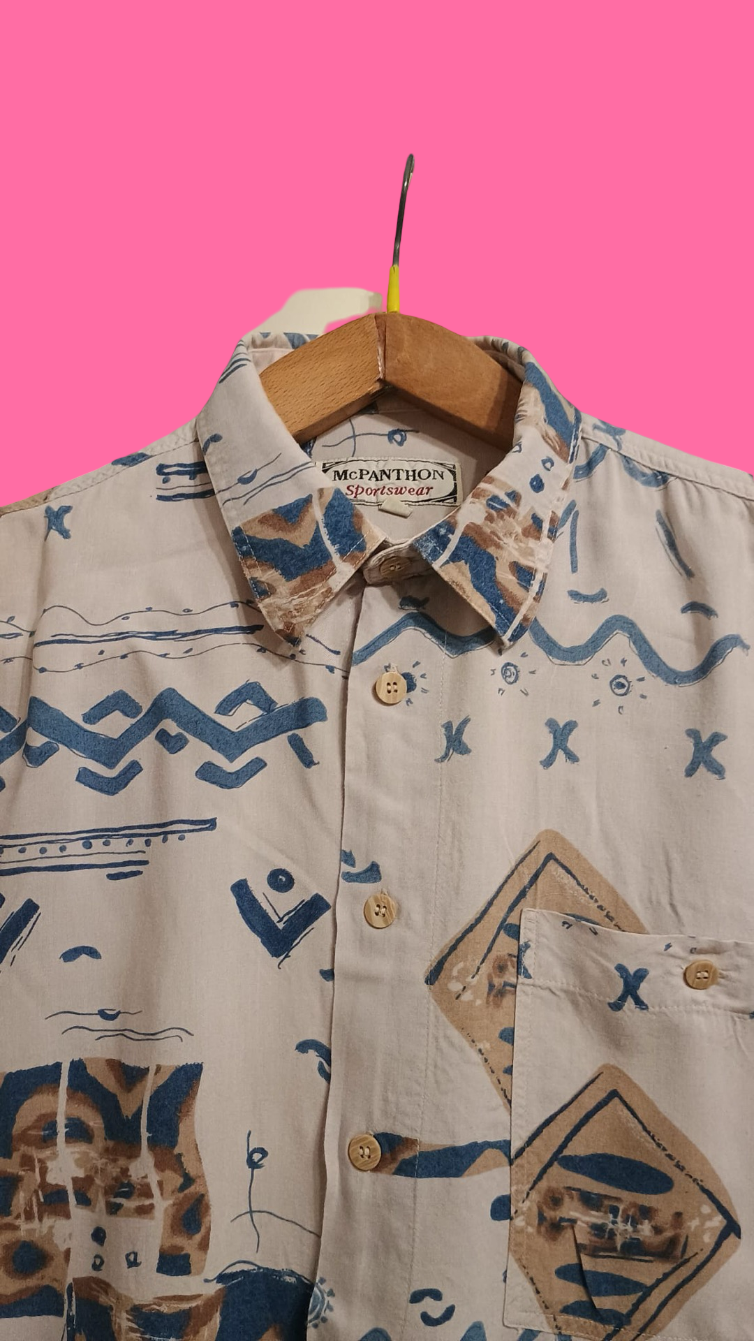 Vintage Multicolor Fantasy 90's Shirt Unisex Size XL