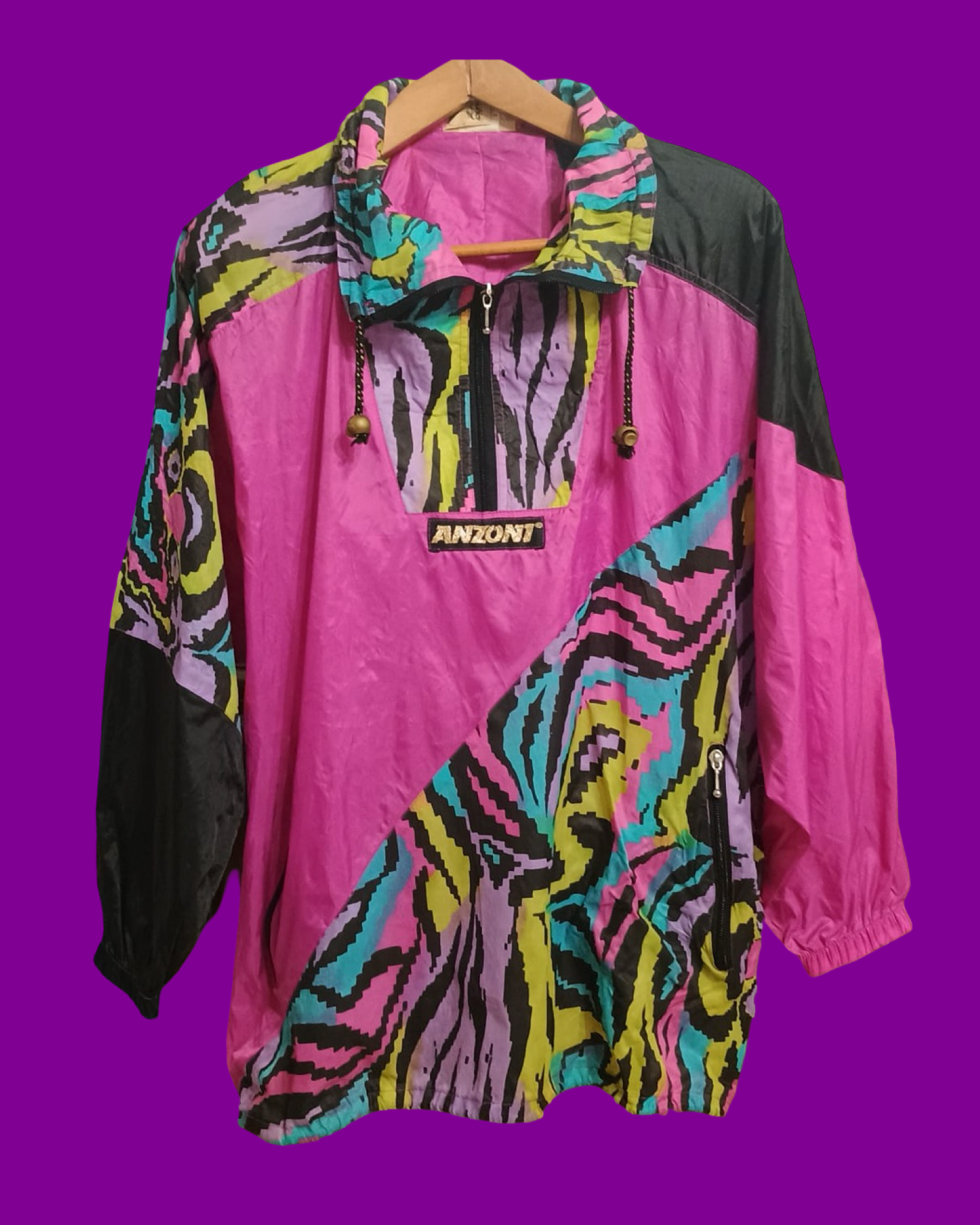 Vintage Multicolor Fantasy 90's Soft Spring Sweatshirt Unisex Size M