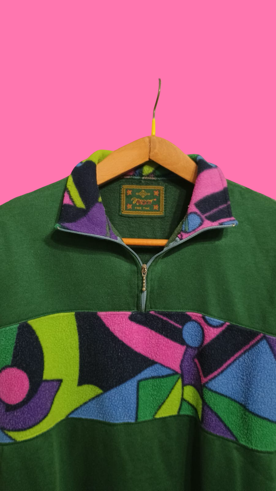 Vintage Multicolor Fantasy 90's Sweatshirt Unisex Size M