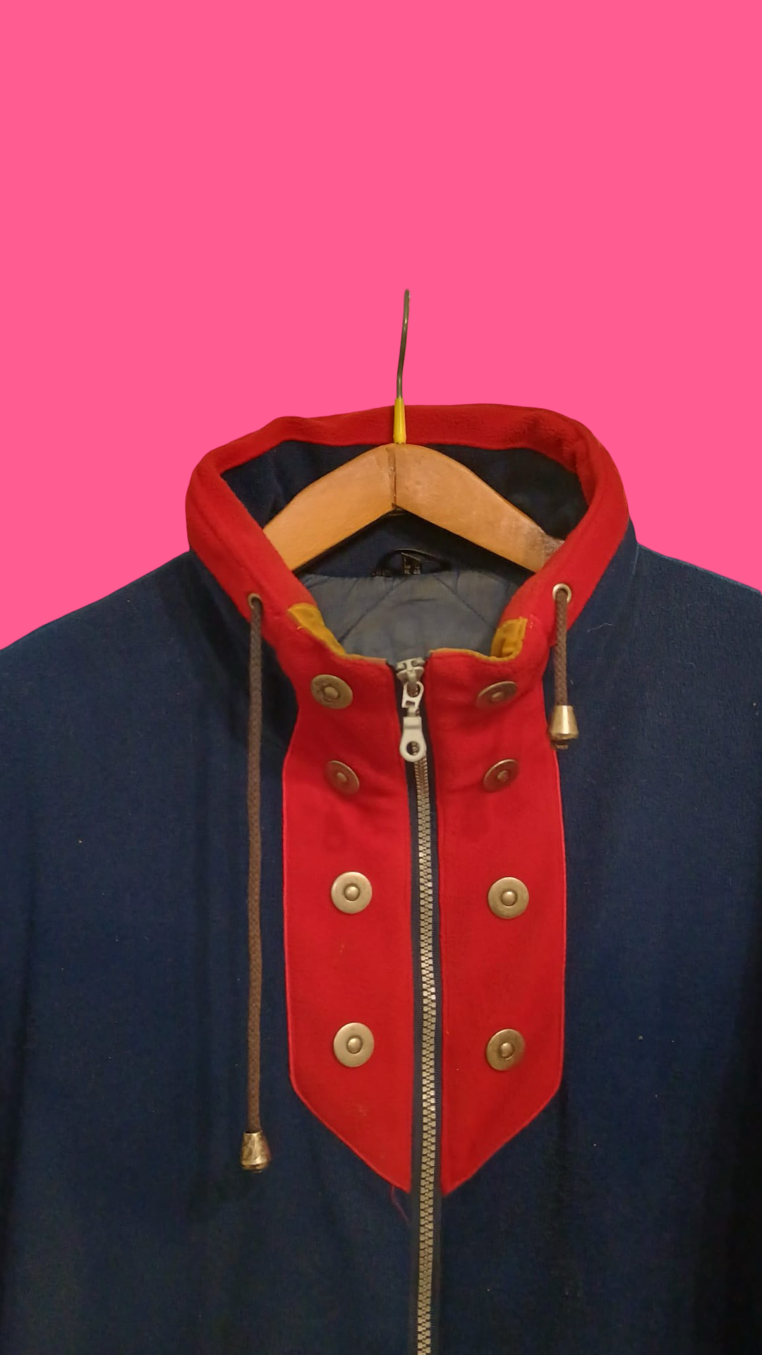 Vintage Multicolor Fantasy 90's Pile Jacket Sweatshirt Unisex Size XL